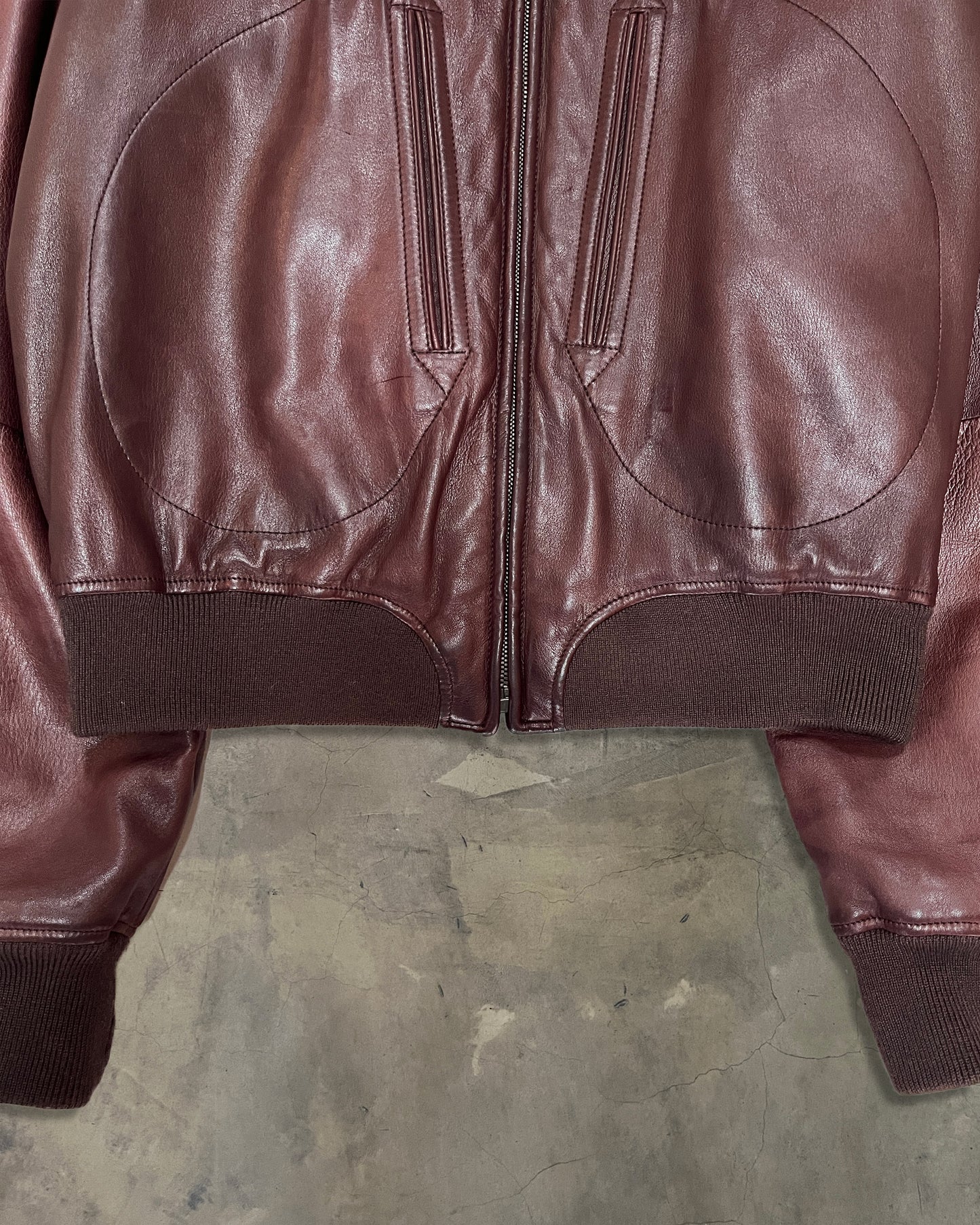 90'S GUCCI TOM FORD VERA PELLE JACKET