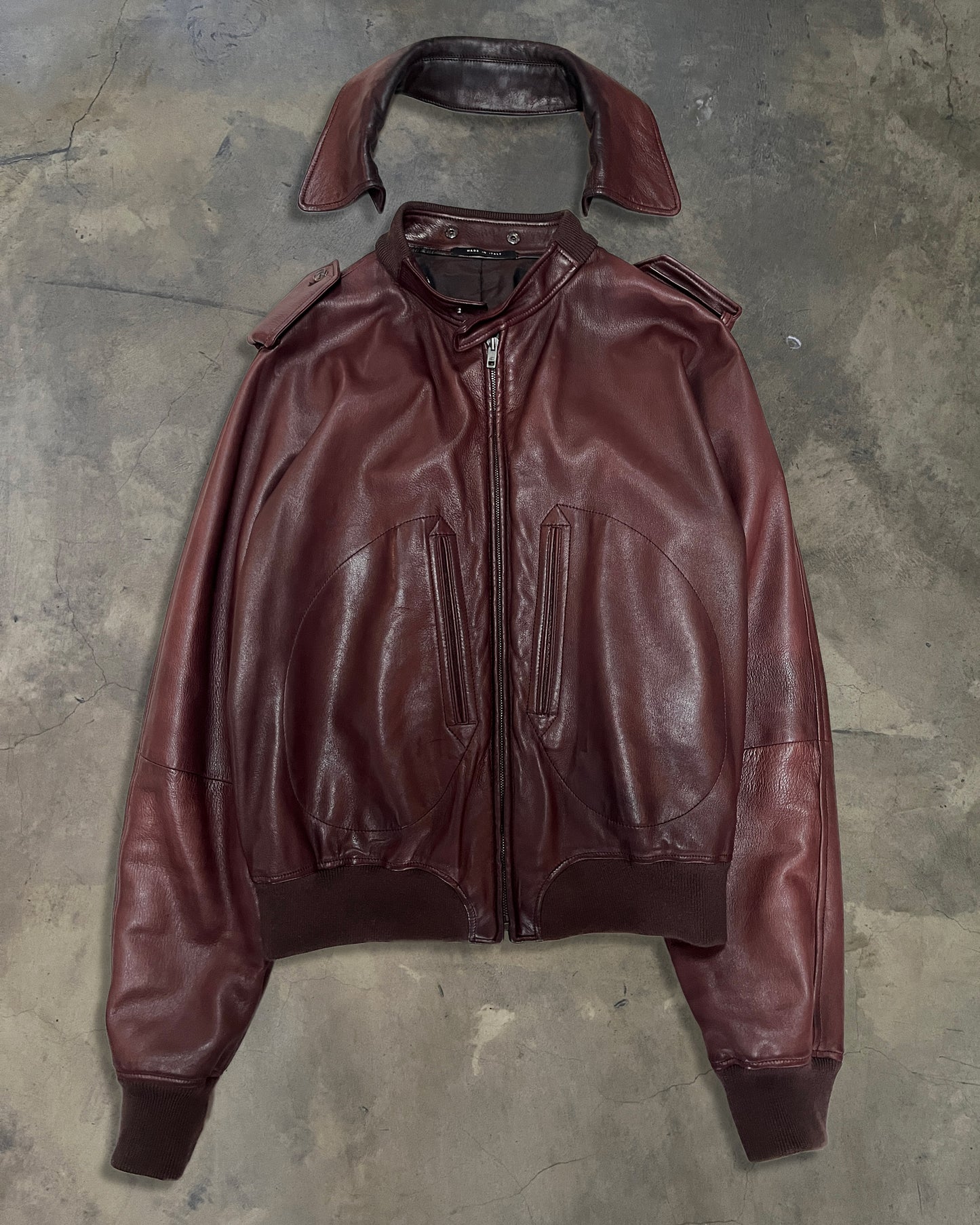 90'S GUCCI TOM FORD VERA PELLE JACKET