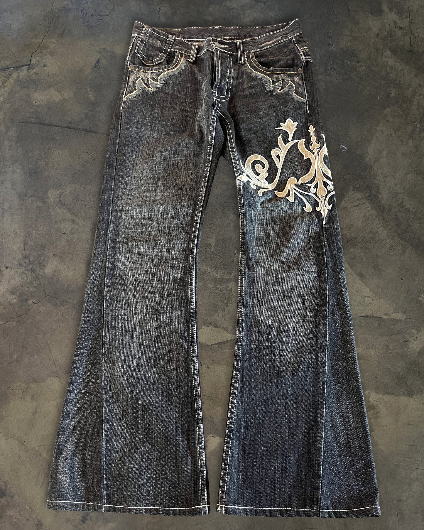 TORNADO MART TRIBAL TRIBAL CUT DENIM