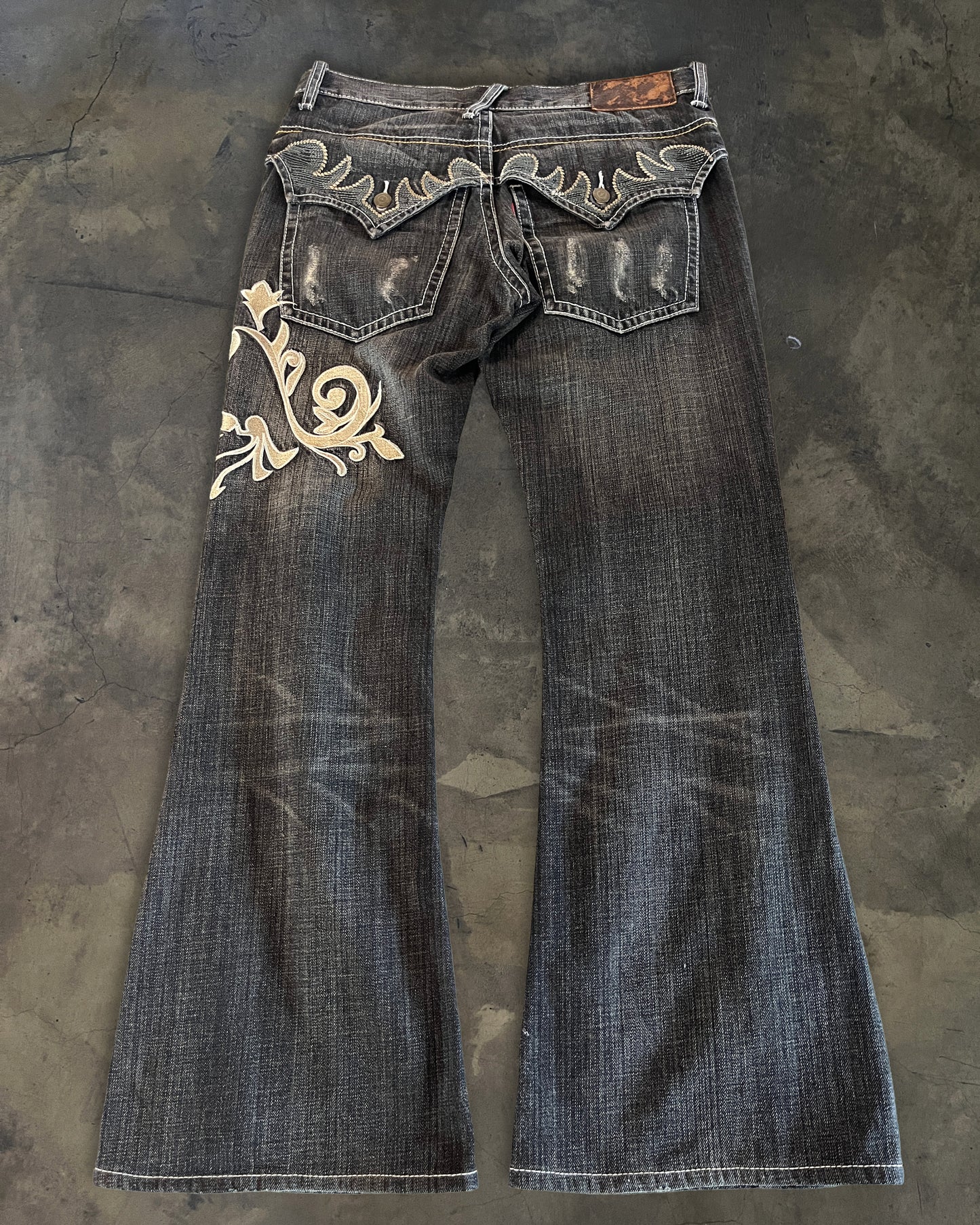 TORNADO MART TRIBAL TRIBAL CUT DENIM