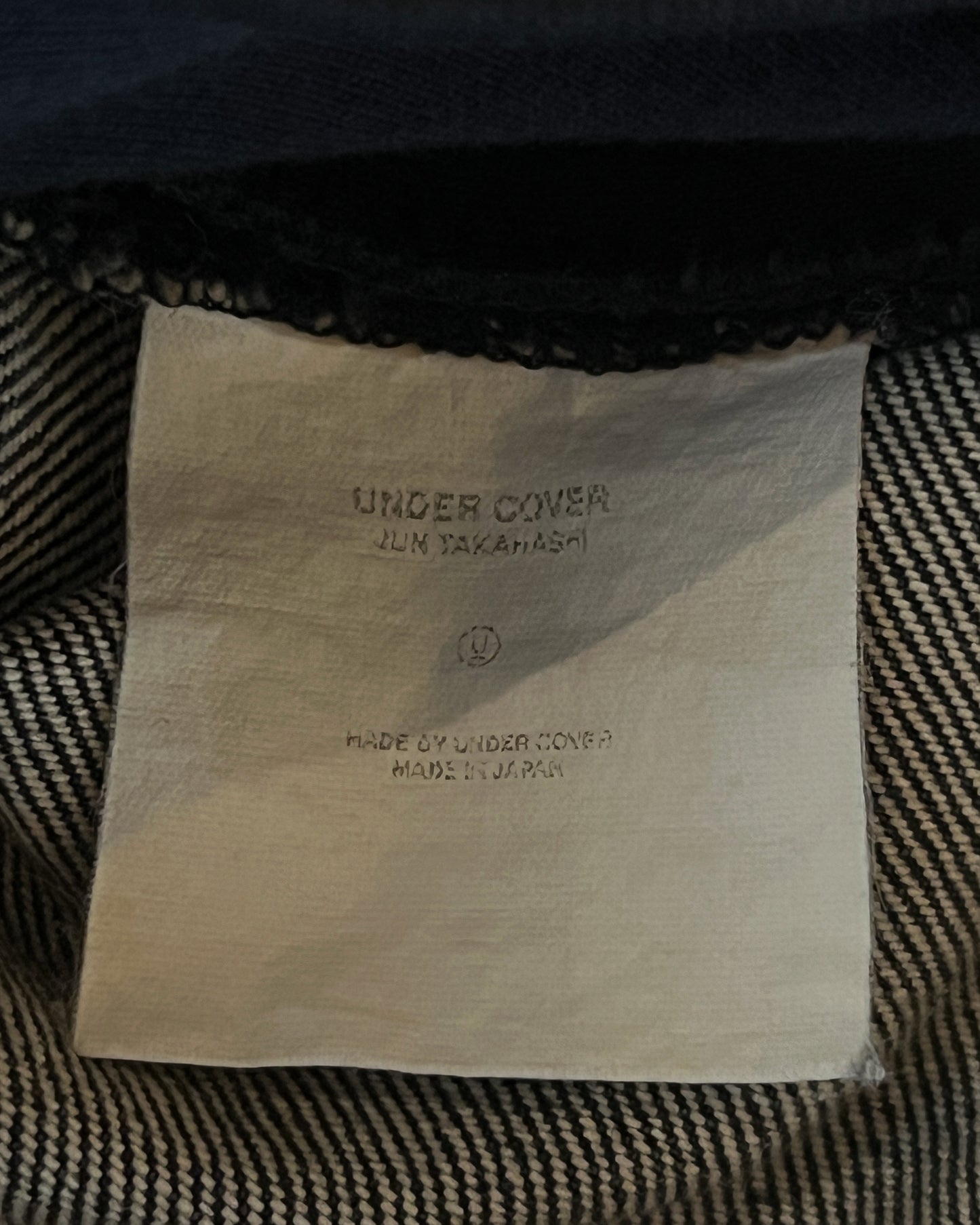 UNDERCOVER AW2003 "PAPERDOLL" HYBRID DENIM TRUCKER JACKET