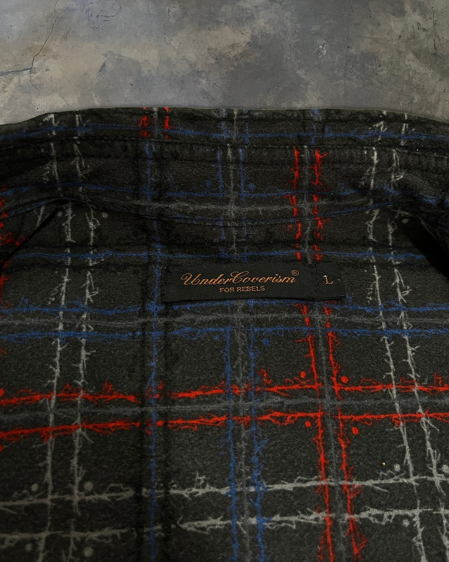 UNDERCOVER SS2003 “SCAB” FLANNEL