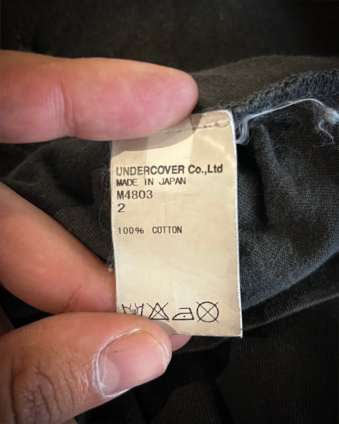 UNDERCOVER SS2014 "PSYCHOCANDY" 3/4 SLEEVE TEE