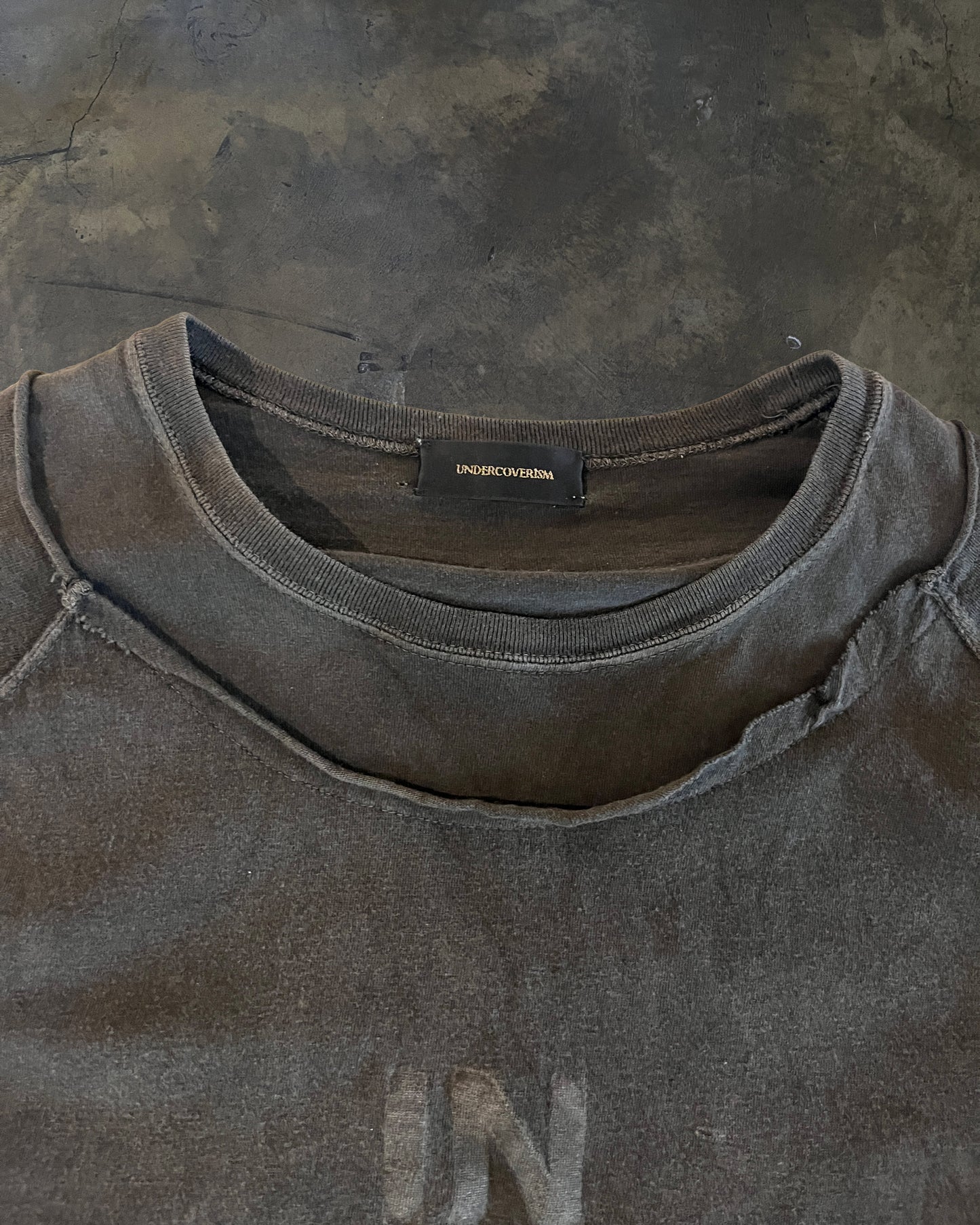 UNDERCOVER SS2014 "PSYCHOCANDY" 3/4 SLEEVE TEE
