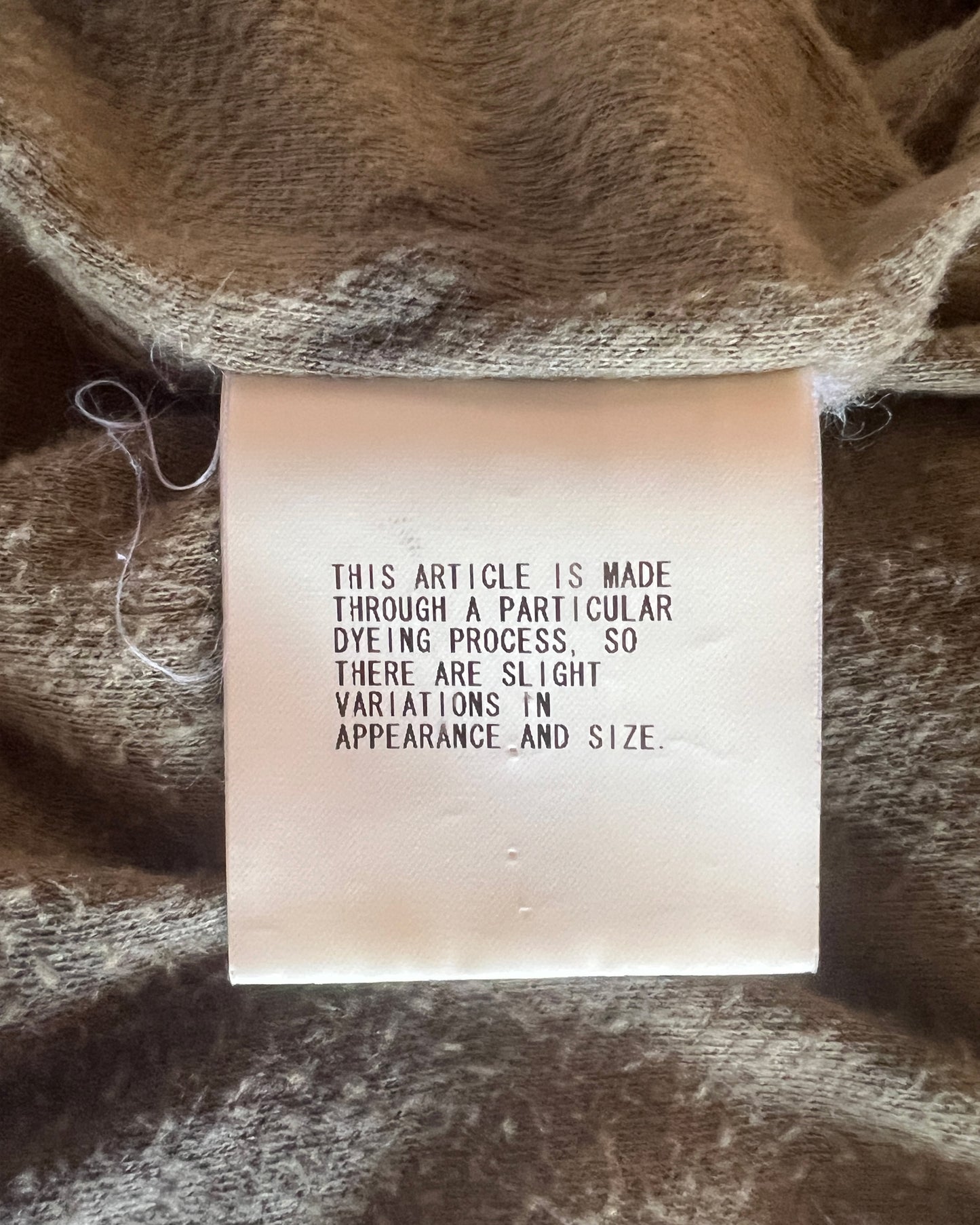 UNDERCOVER AW2004 " BUT BEAUTIFUL" DYED MA-1 BOMBER JACKET