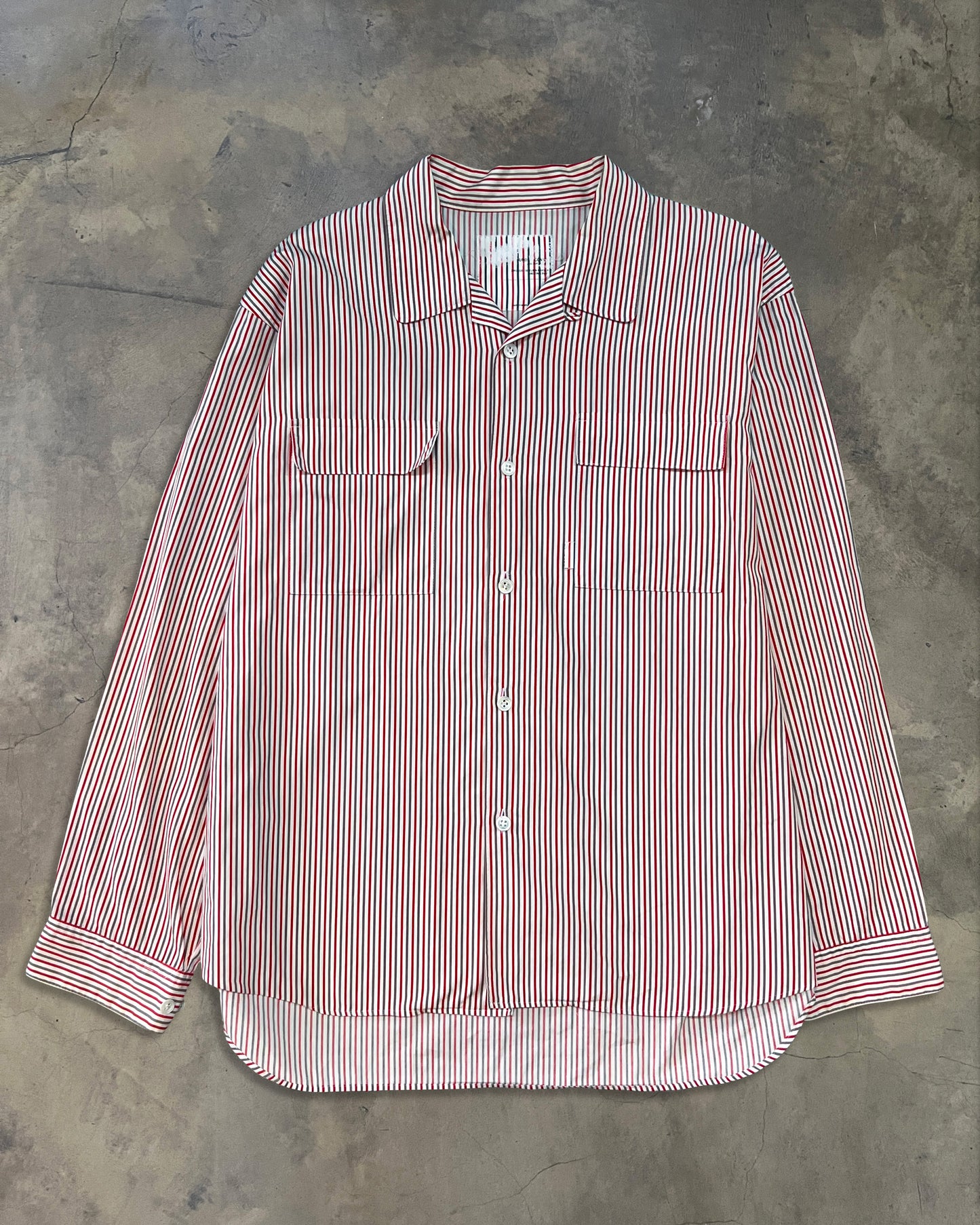 UNDERCOVER AW2000 "MELTING POT" DESTROY ALL SYSTEMS BUTTON UP