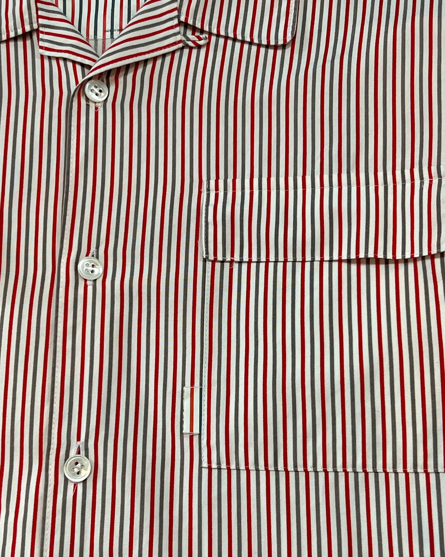 UNDERCOVER AW2000 "MELTING POT" DESTROY ALL SYSTEMS BUTTON UP