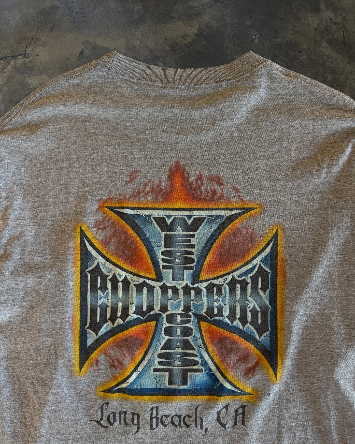 2000's WEST COAST CHOPPERS GREY LONG SLEEVE