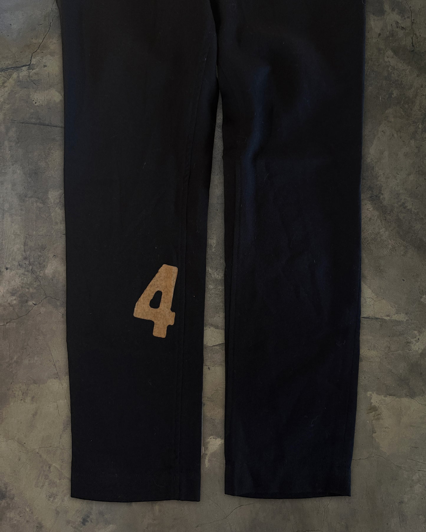 Y's AW2010 NUMBER 4 PRINT WOOL PANT