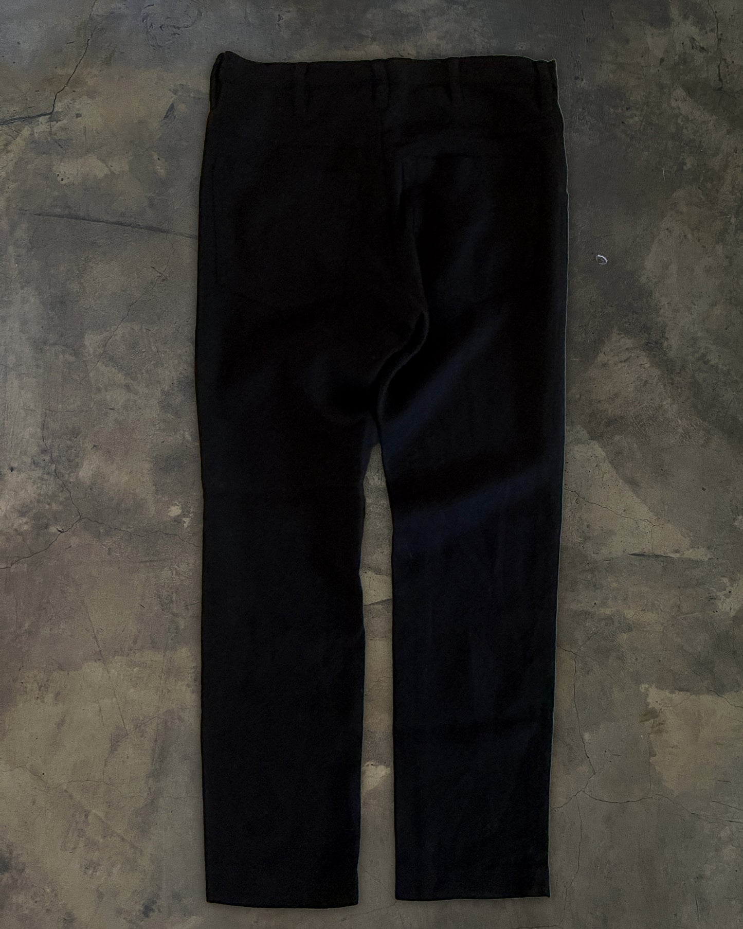 Y's AW2010 NUMBER 4 PRINT WOOL PANT