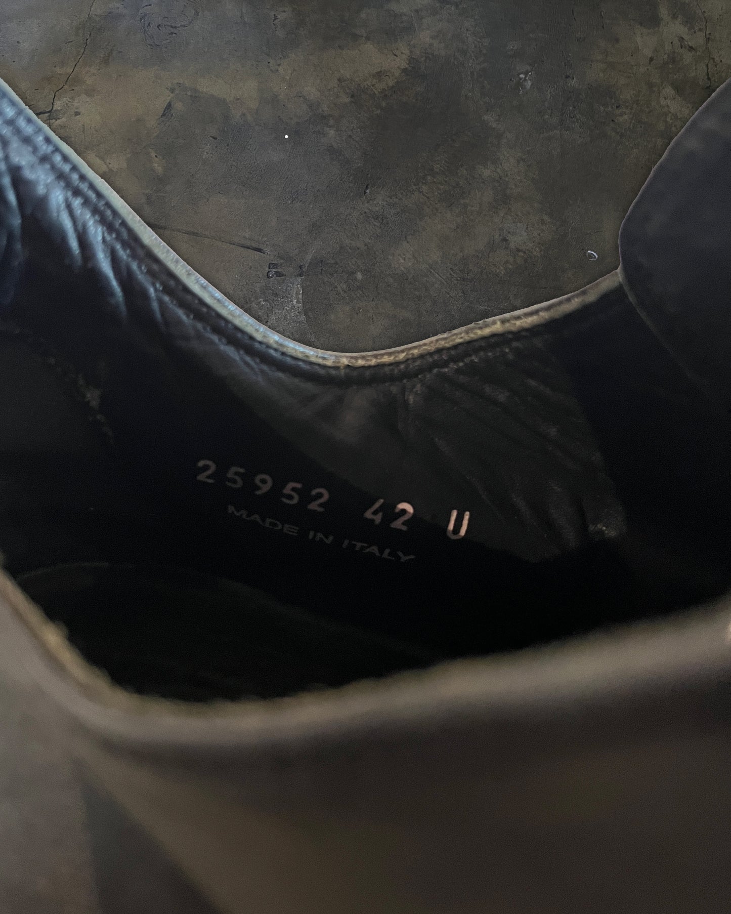 RICK OWENS MAINLINE LOW RAMONES 42