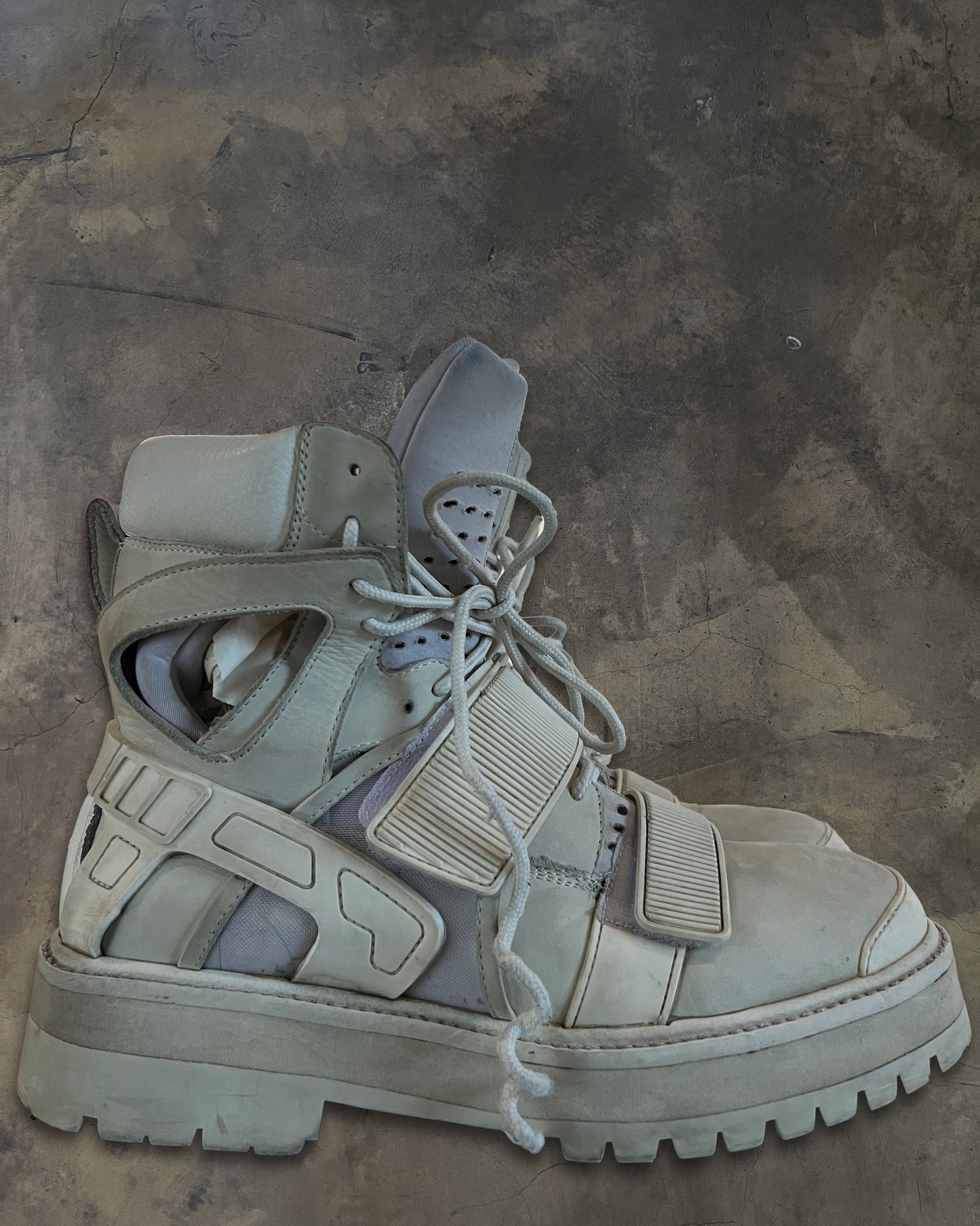 HOOD BY AIR SS2015 AVALANCHE BOOTS