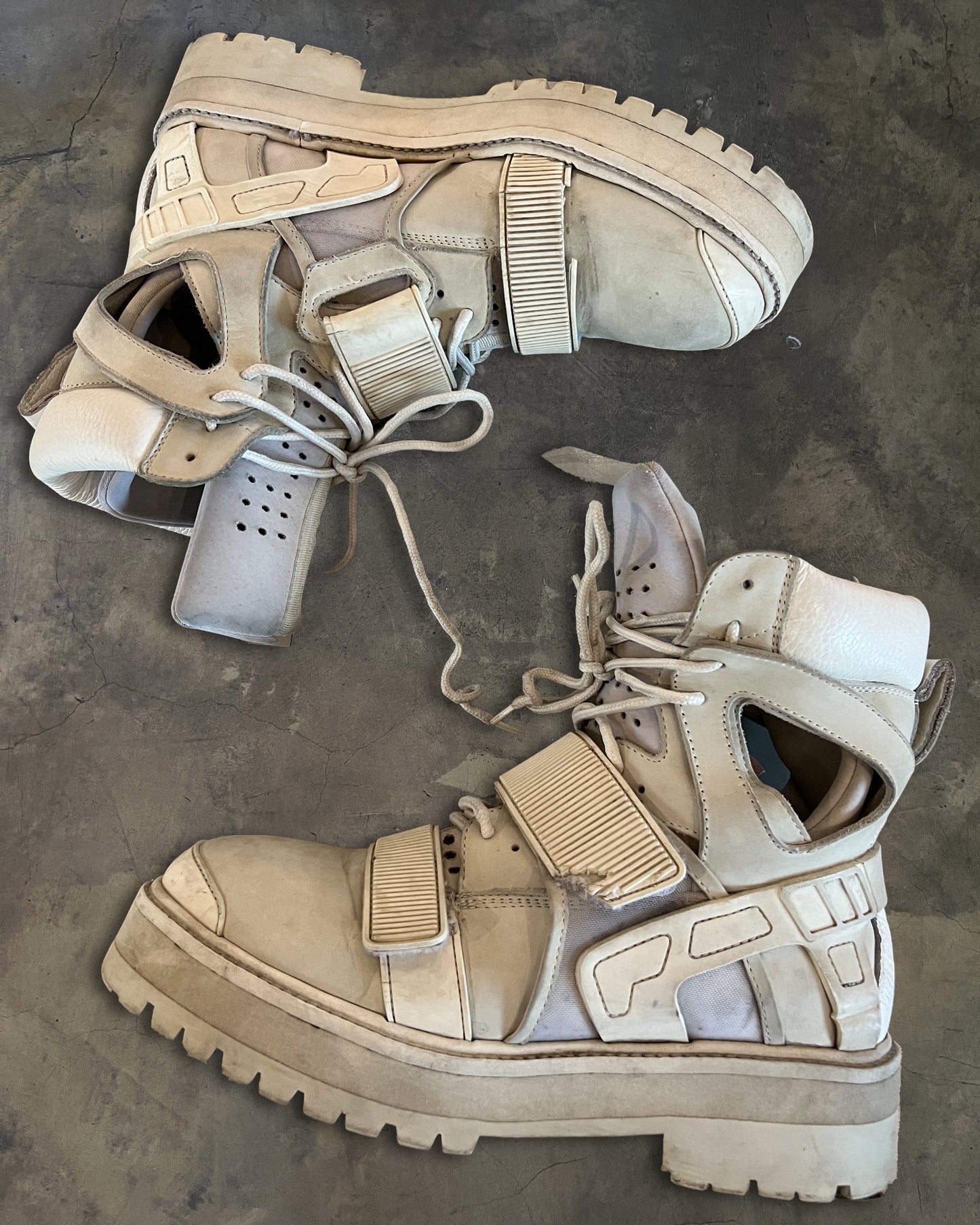 HOOD BY AIR SS2015 AVALANCHE BOOTS