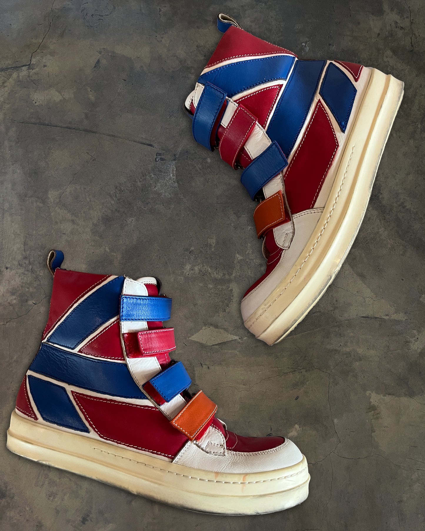 JEAN CHARLES DE CASTELBAJAC JCDC HIGHTOP BASKET SNEAKERS