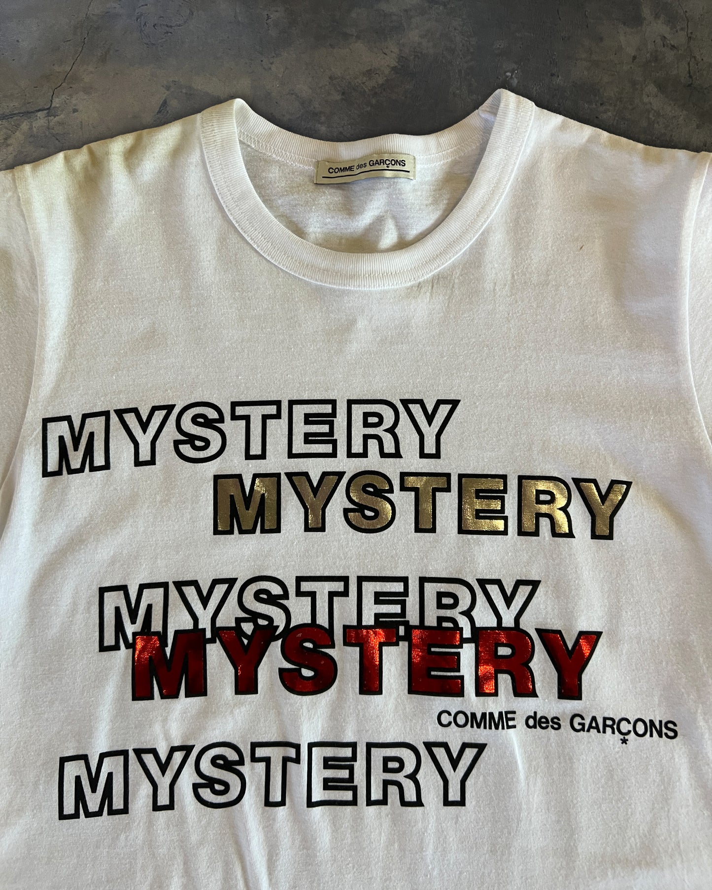 COMME DES GARCONS MYSTERY TEE