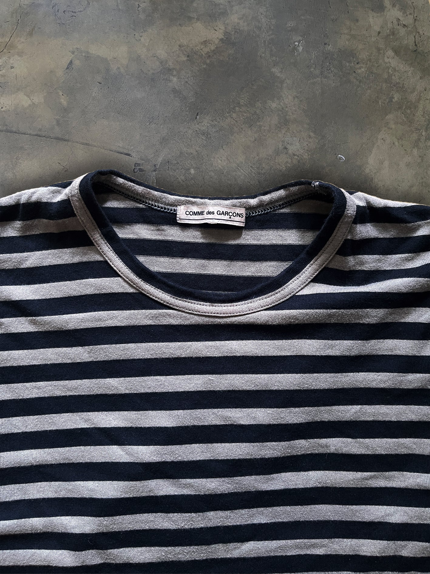 COMME DES GARÇONS AD2014 STRIPED SHIRT