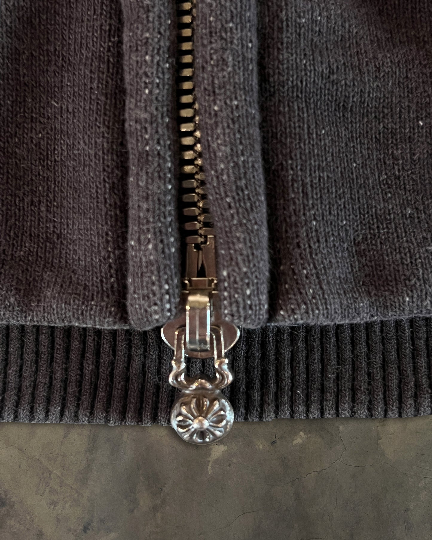 CHROME HEARTS VERTICAL LOGO HOODIE