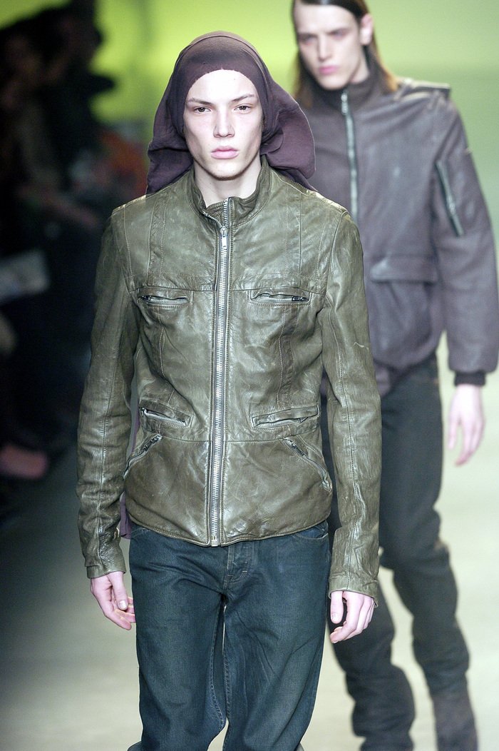RICK OWENS FW04 "QUEEN" RUNWAY ARMY JACKET