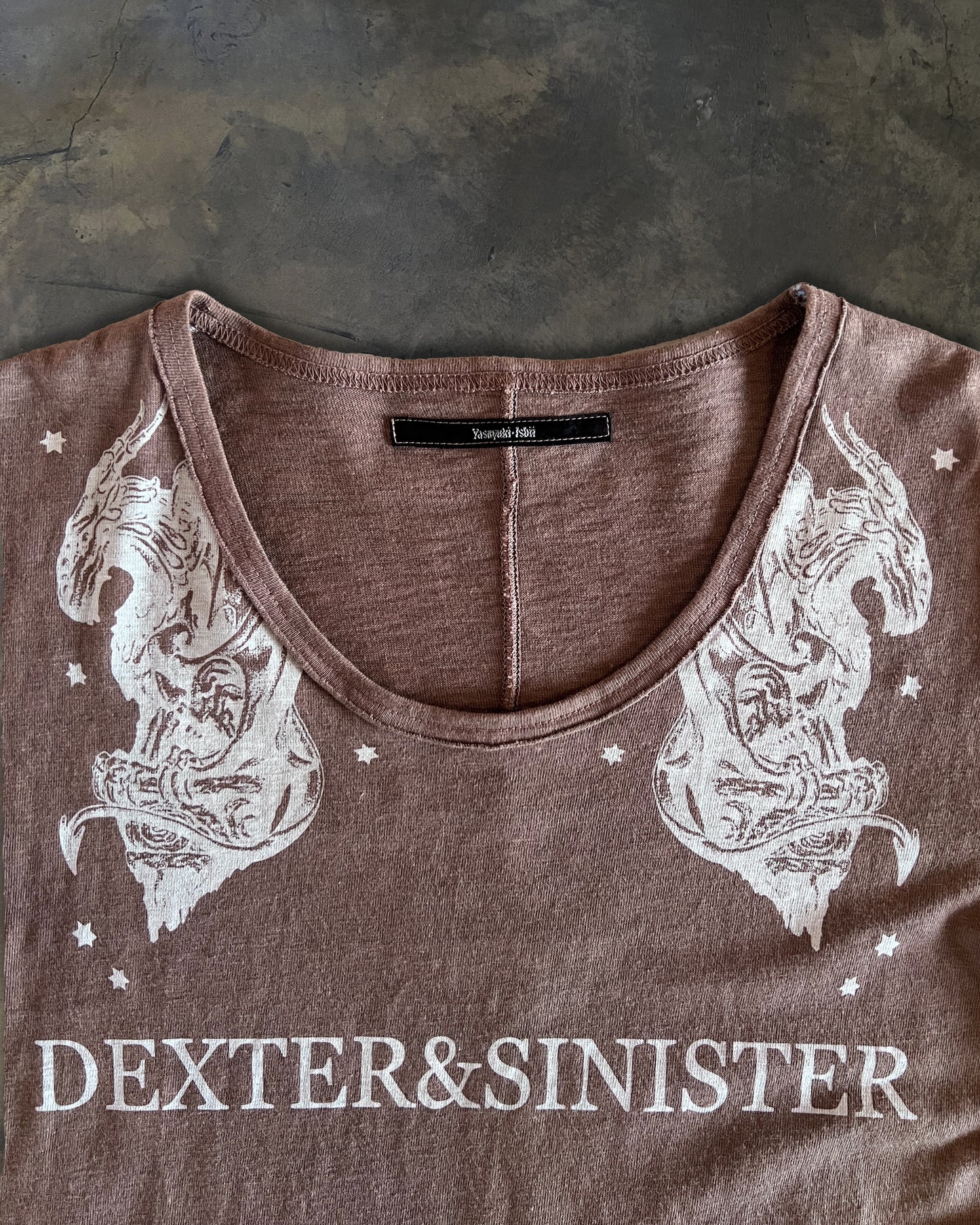 YASUYUKI ISHII DEXTER SINISTER TEE