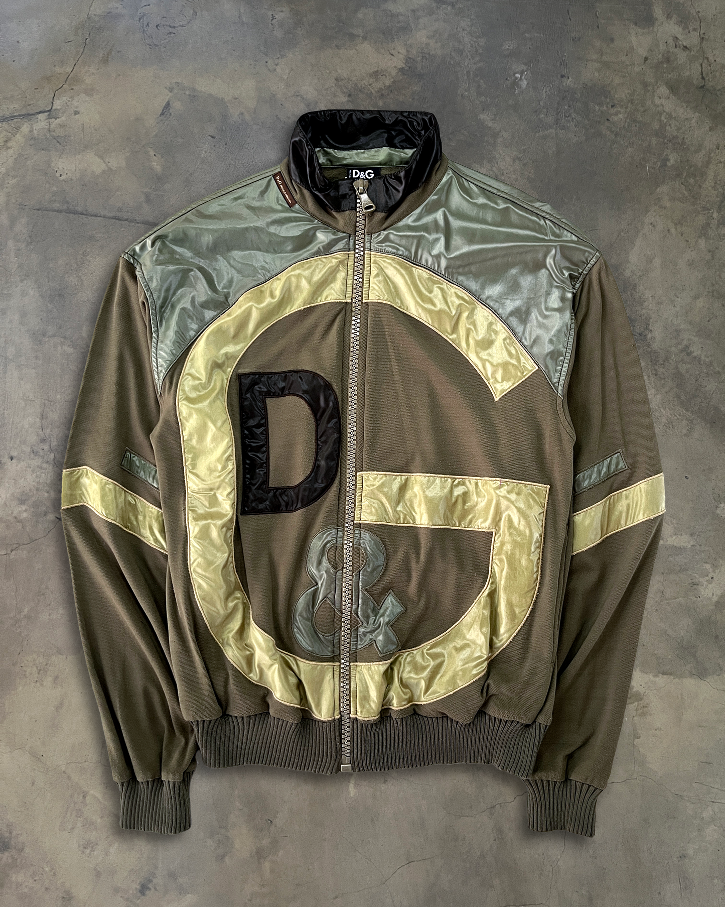 D&G BIG LOGO ZIPPER