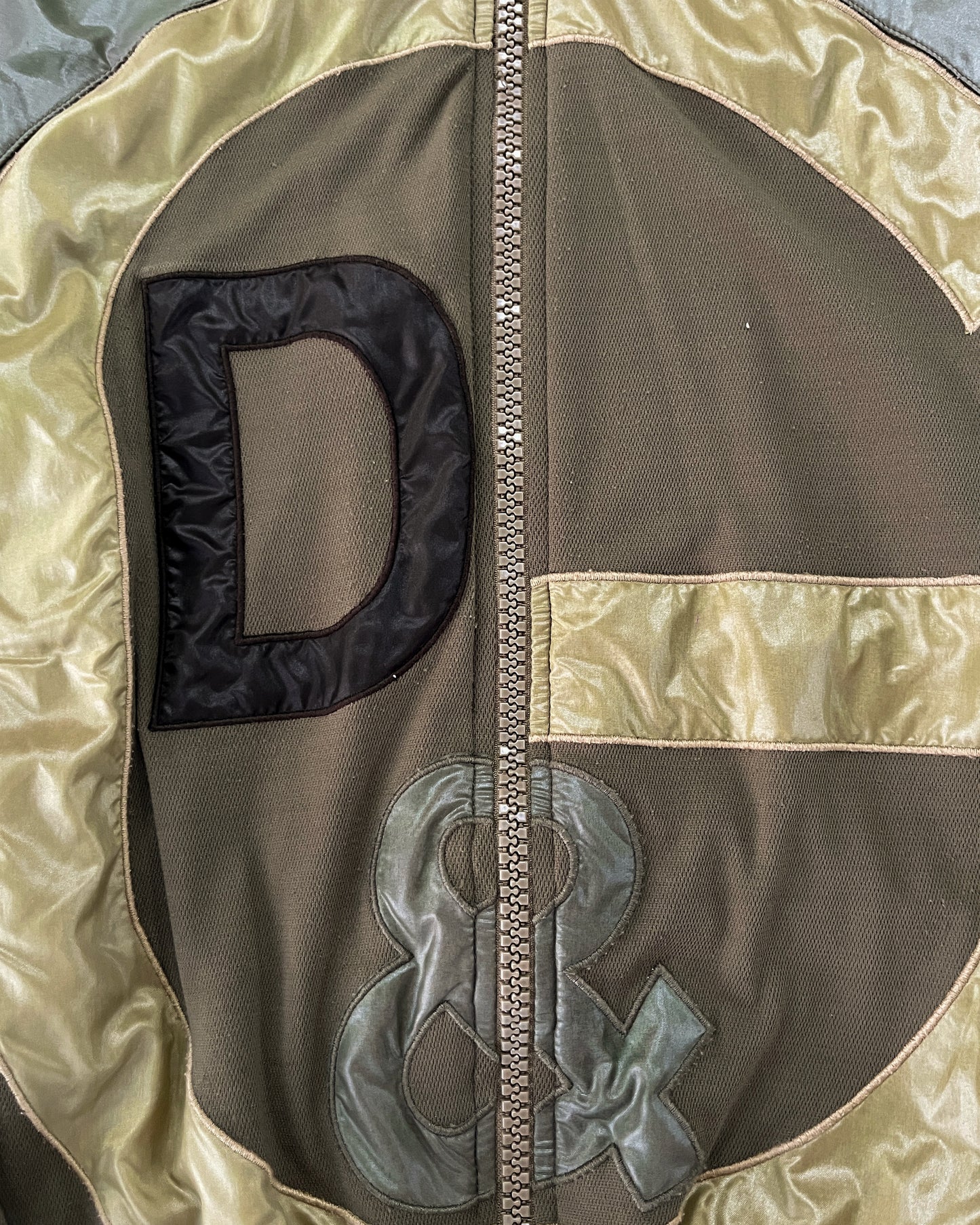 D&G BIG LOGO ZIPPER