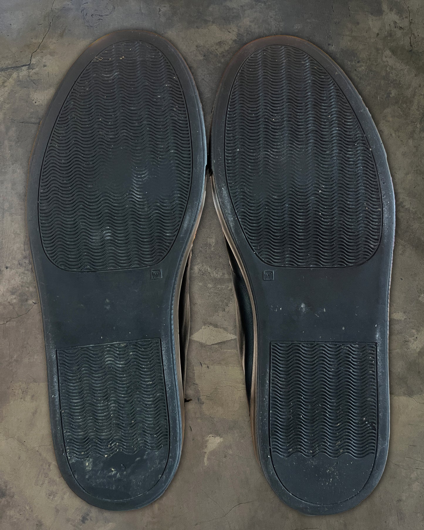 KRIS VAN ASSCHE ASYMMETRICAL VELCRO HI TOPS