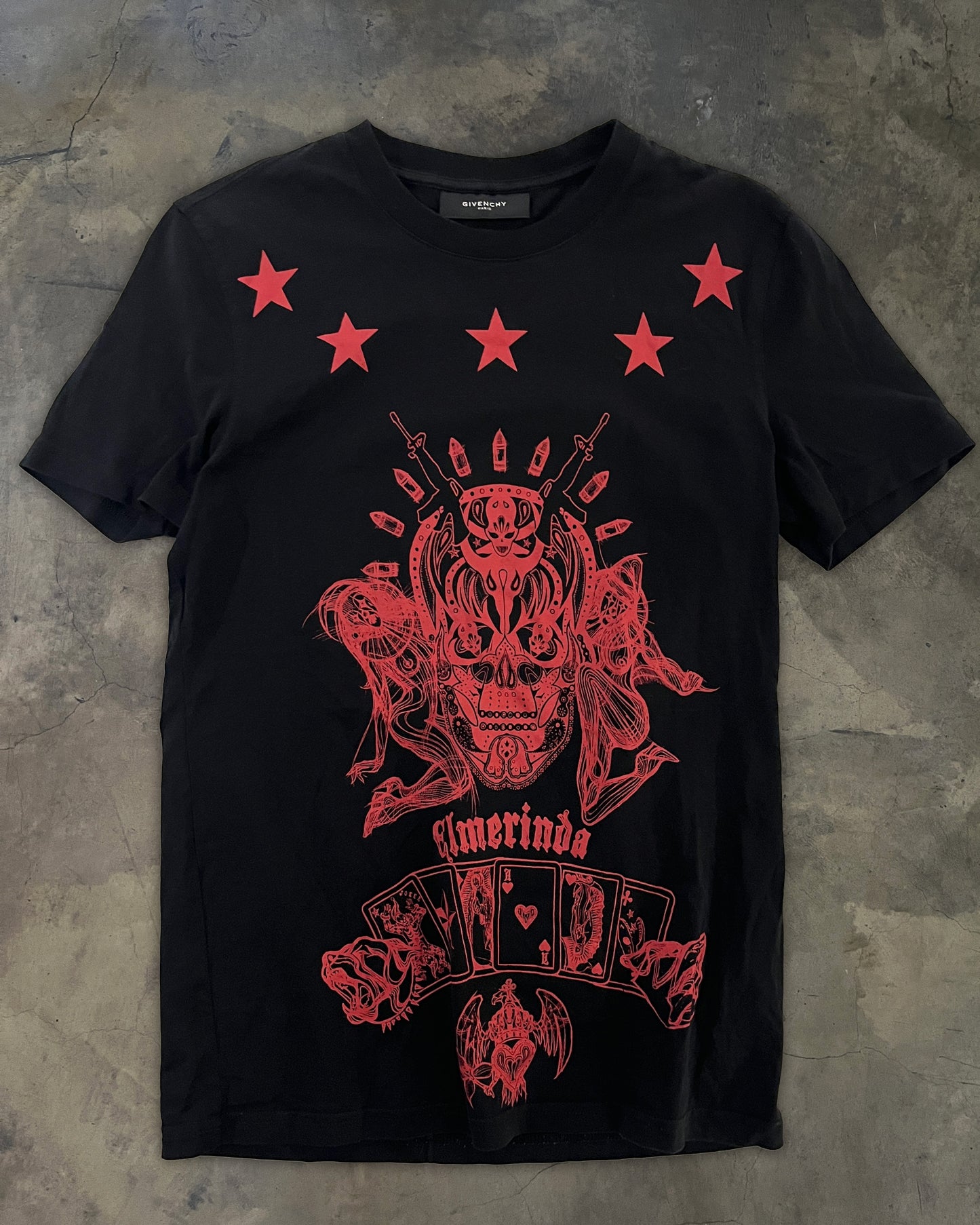GIVENCHY RED ELMERINDA CHRISTMAS TEE