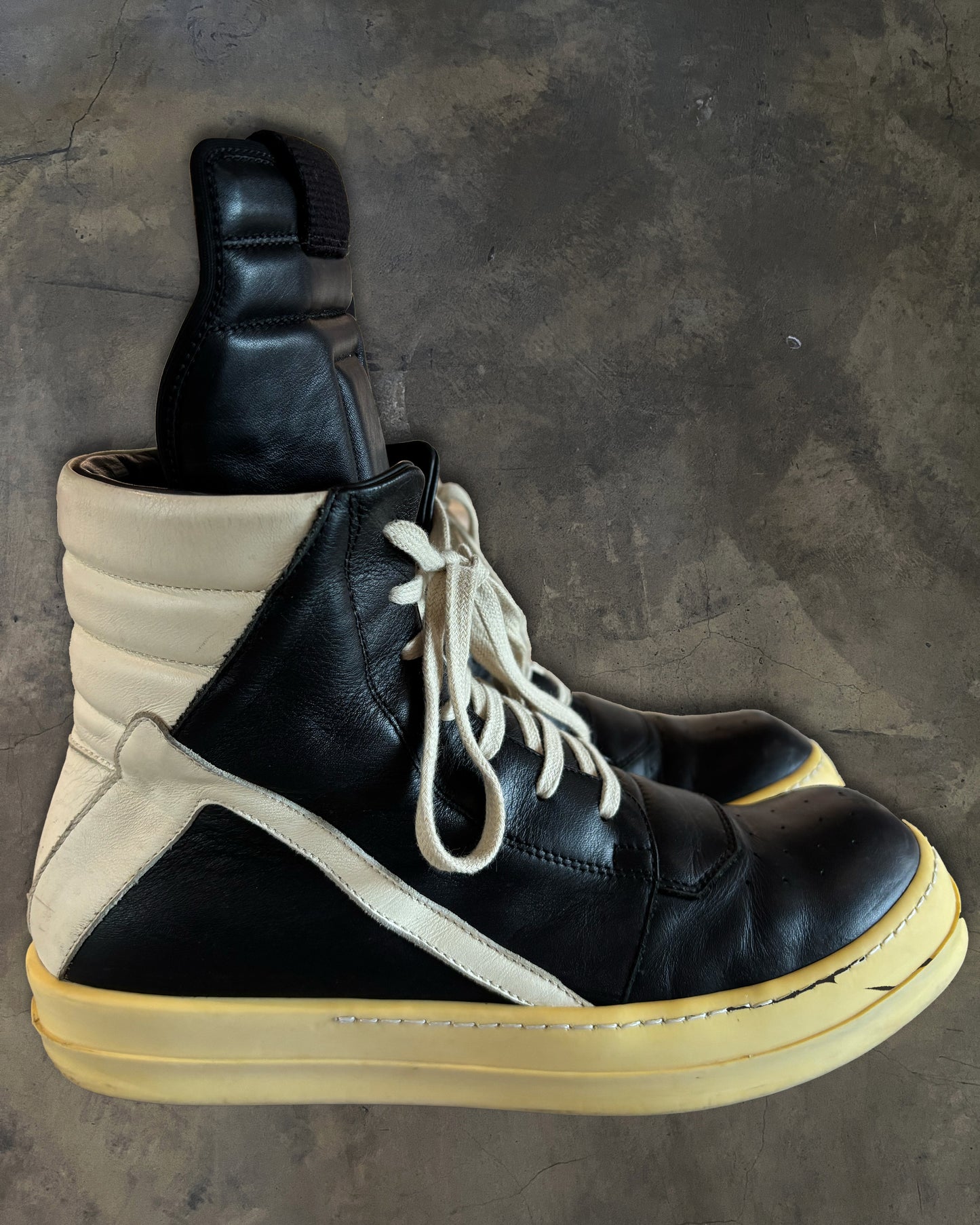 RICK OWENS FW2016 " MASTODON" GEOBASKETS