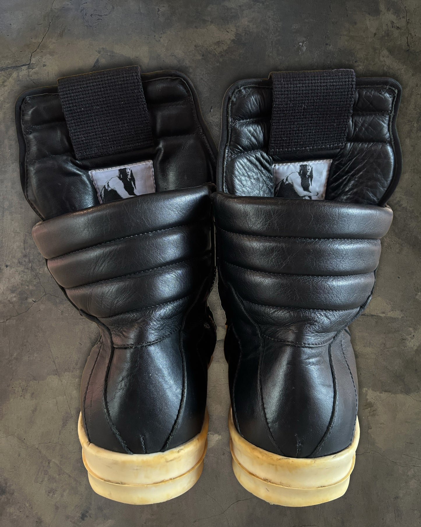 RICK OWENS FW2016 " MASTODON" GEOBASKETS