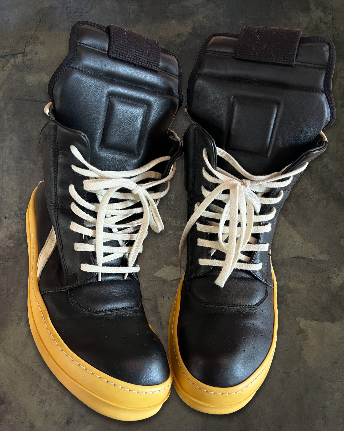 RICK OWENS FW2015 "SPHINX" GEOBASKET