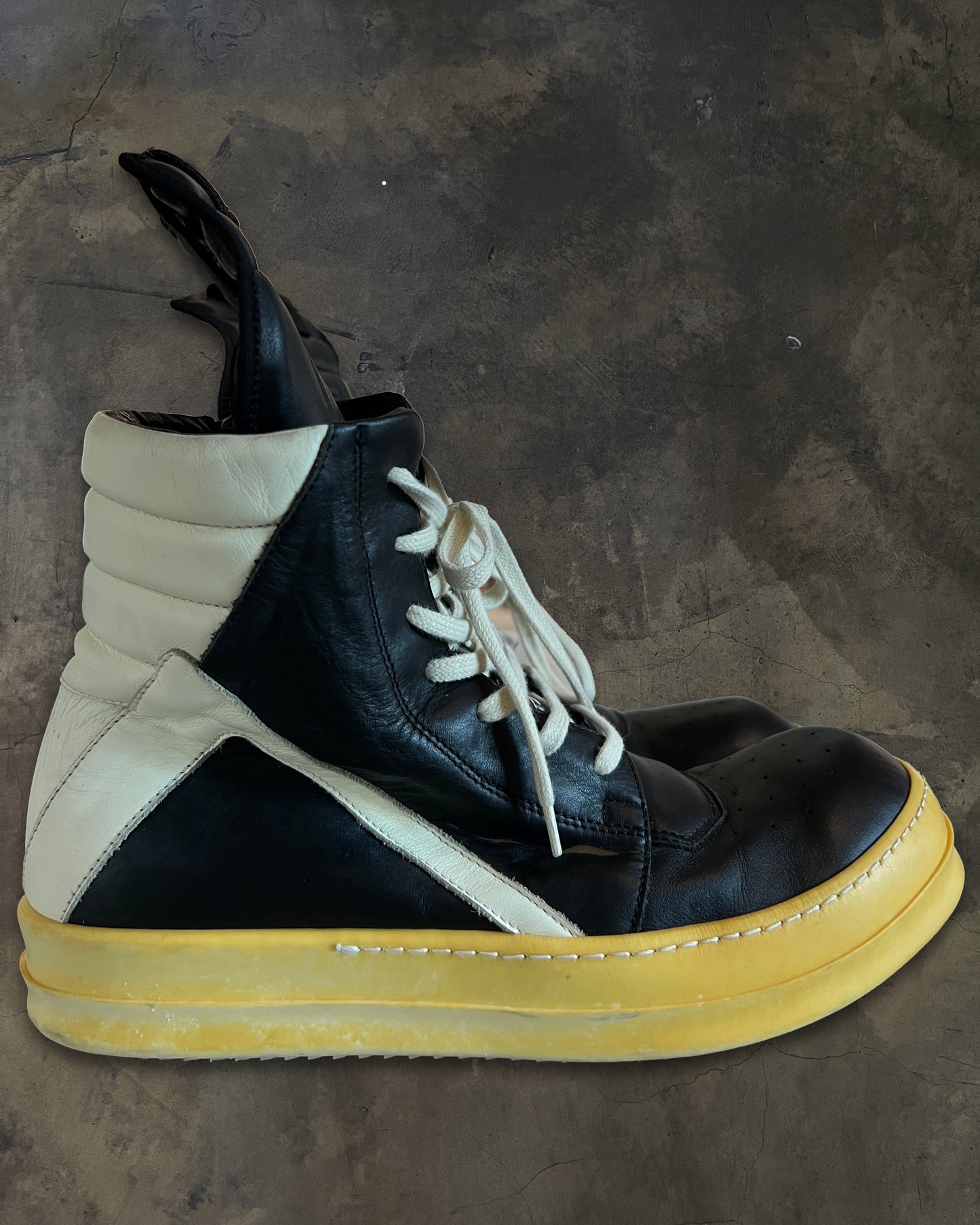 RICK OWENS FW2015 "SPHINX" GEOBASKET