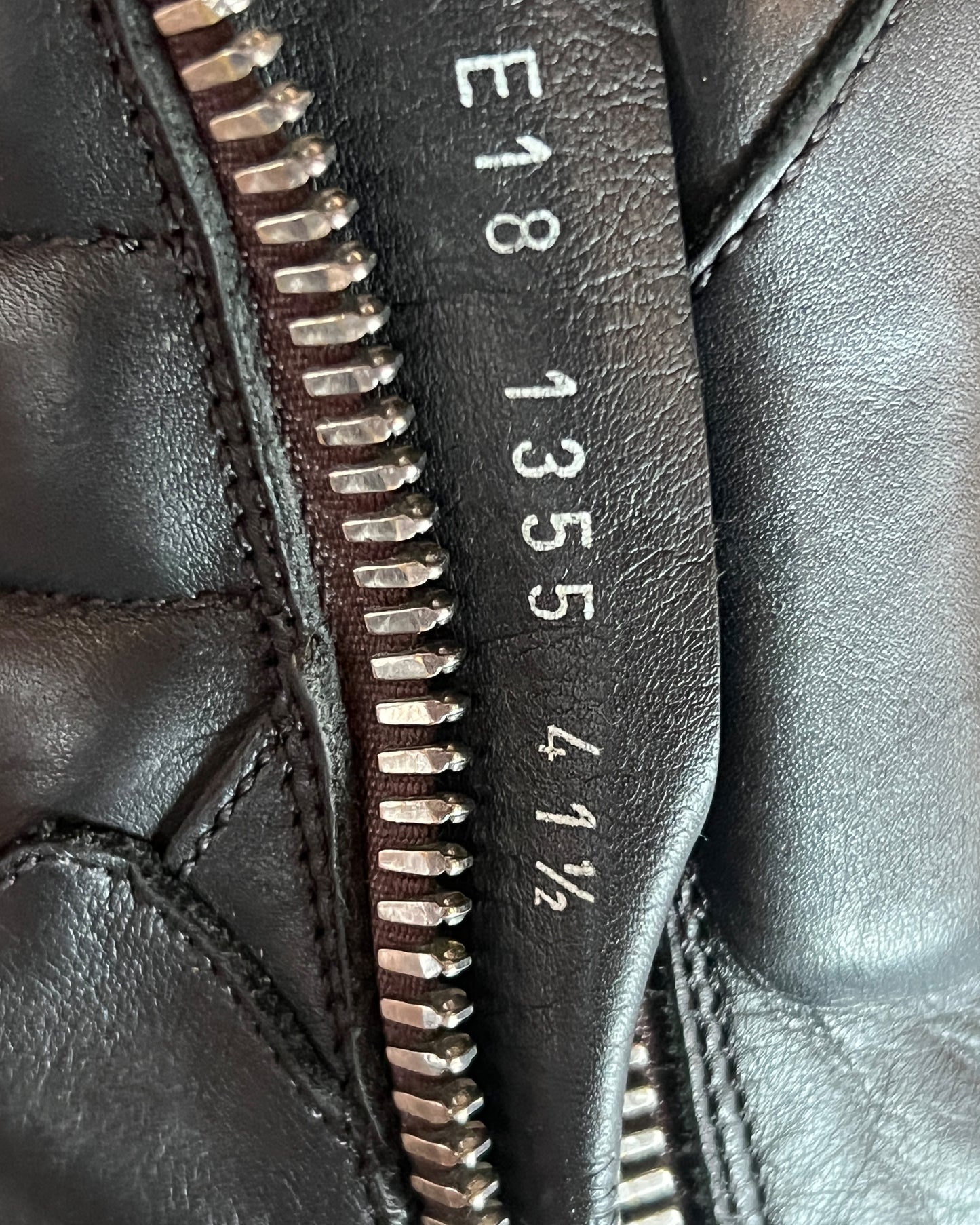 RICK OWENS SS2018 "DIRT" TRIPLE BLACK GEOBASKETS