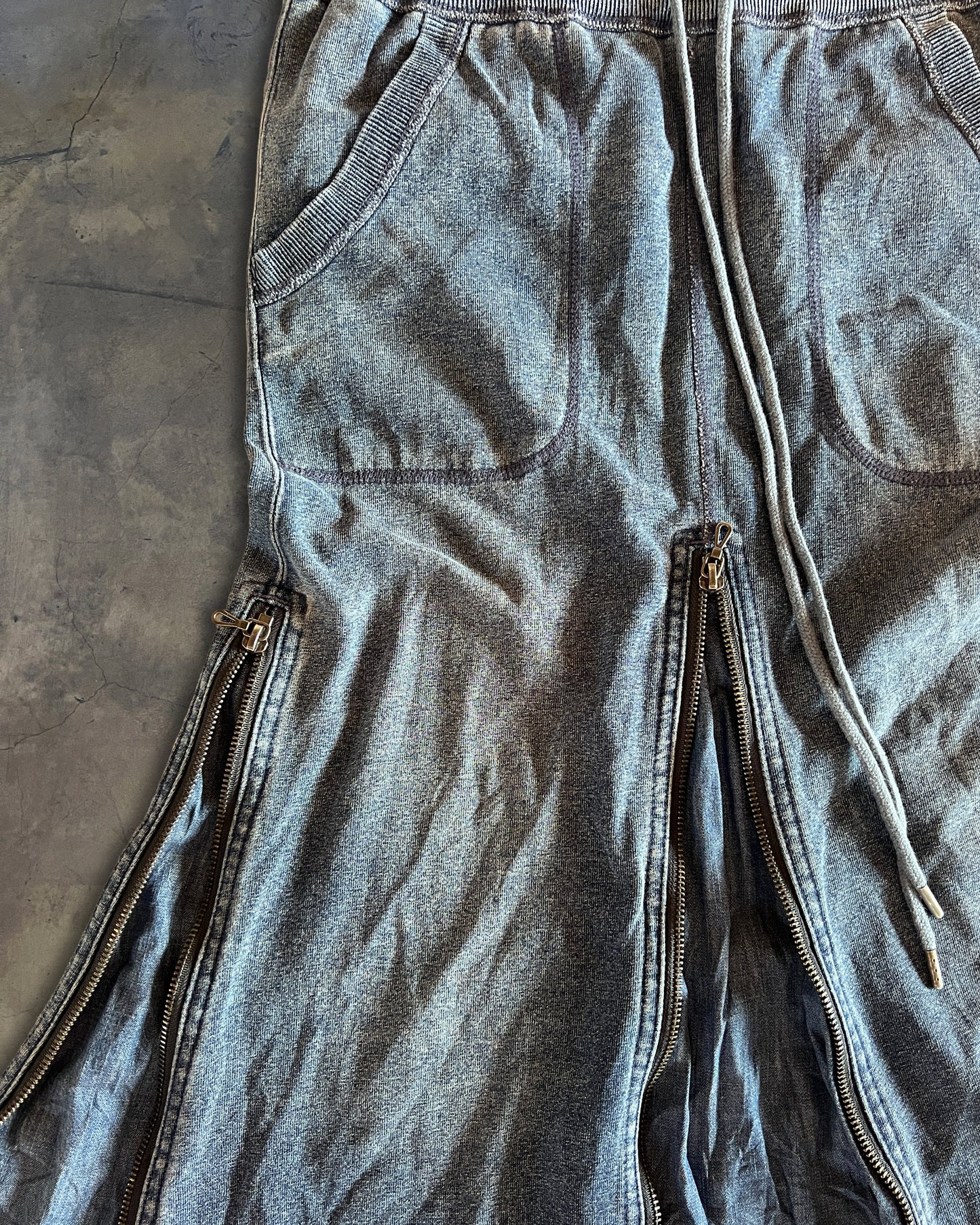GOA DENIM GIMMICK ZIP SKIRT