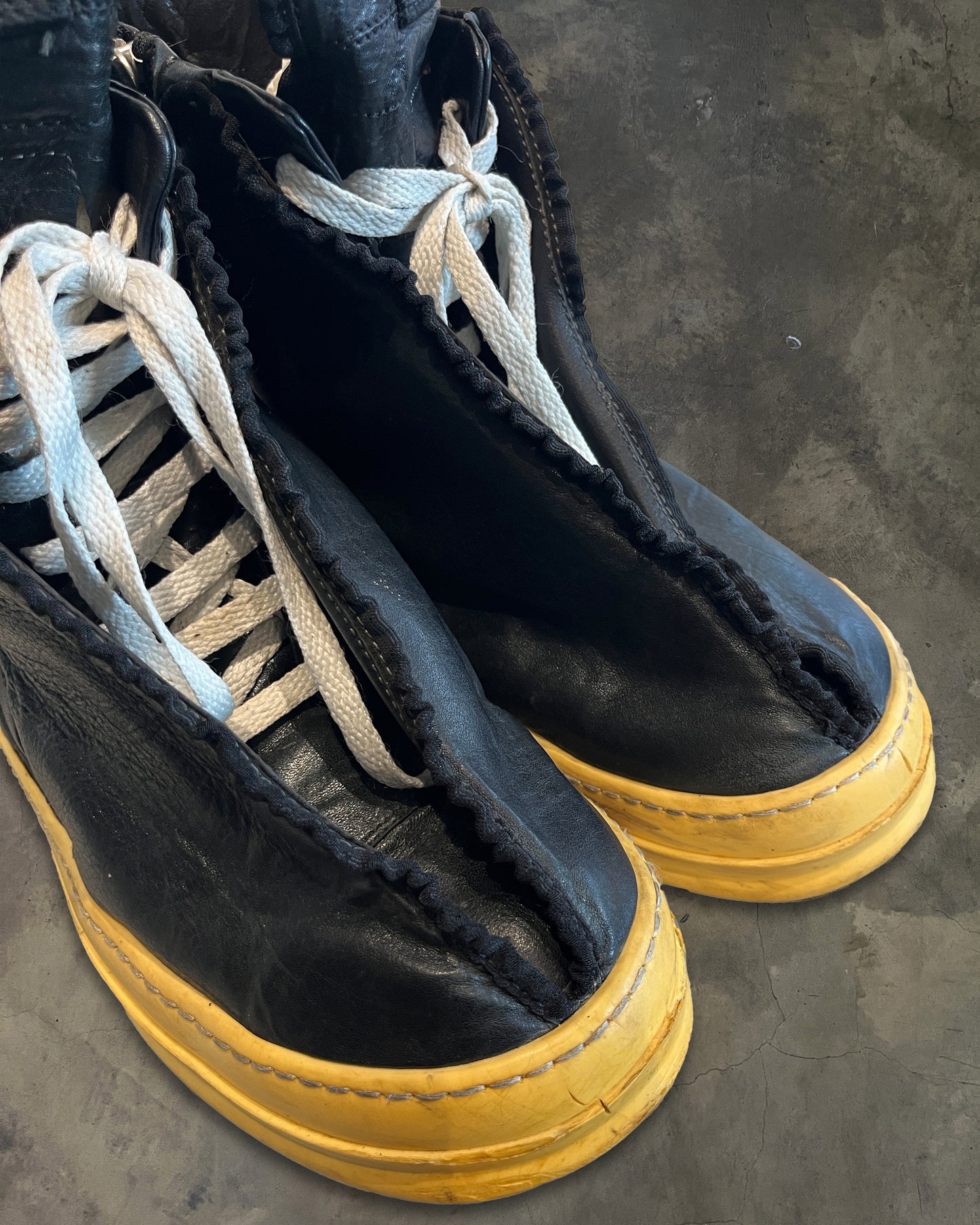 RICK OWENS FW2010 "GLEAM" HOOF DUNKS