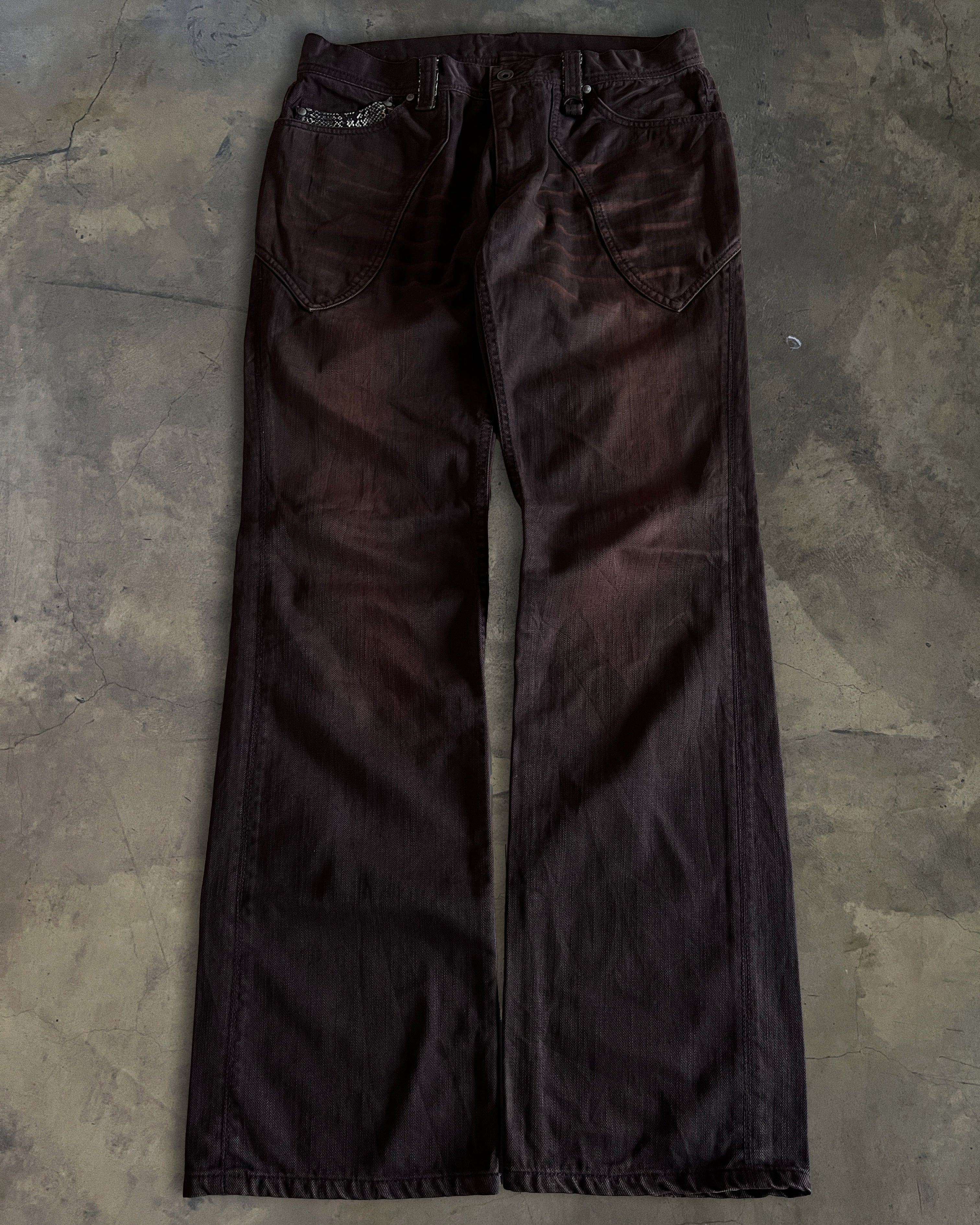 Nicole Club Flare Black Jeans y2k archive fashion