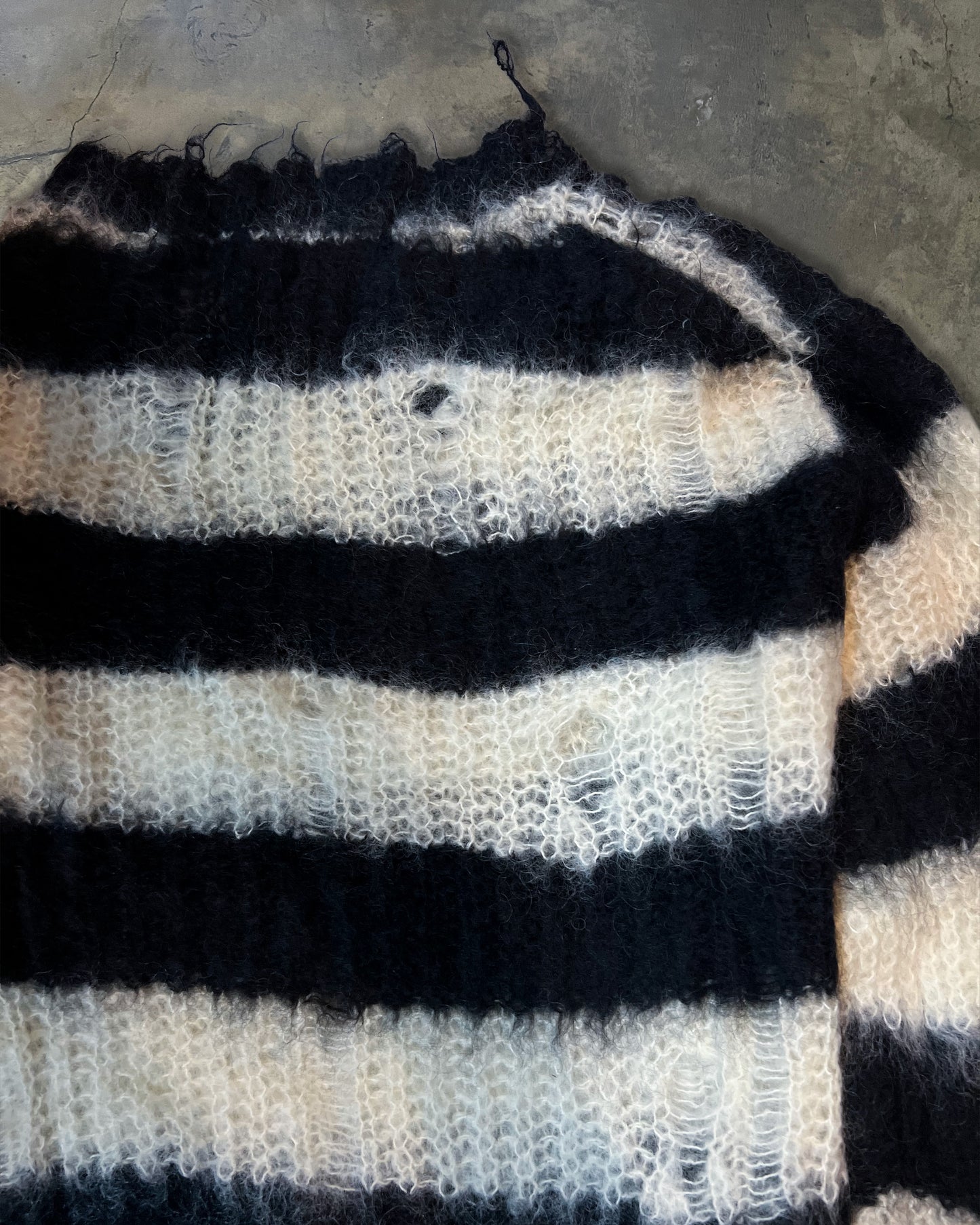 JUNYA WATANABE AW2014 RUNWAY MOHAIR SWEATER