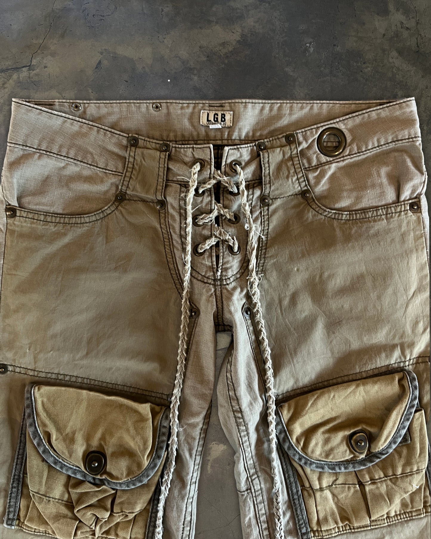 LGB PARACHUTE MEGAFLARE CARGO PANTS