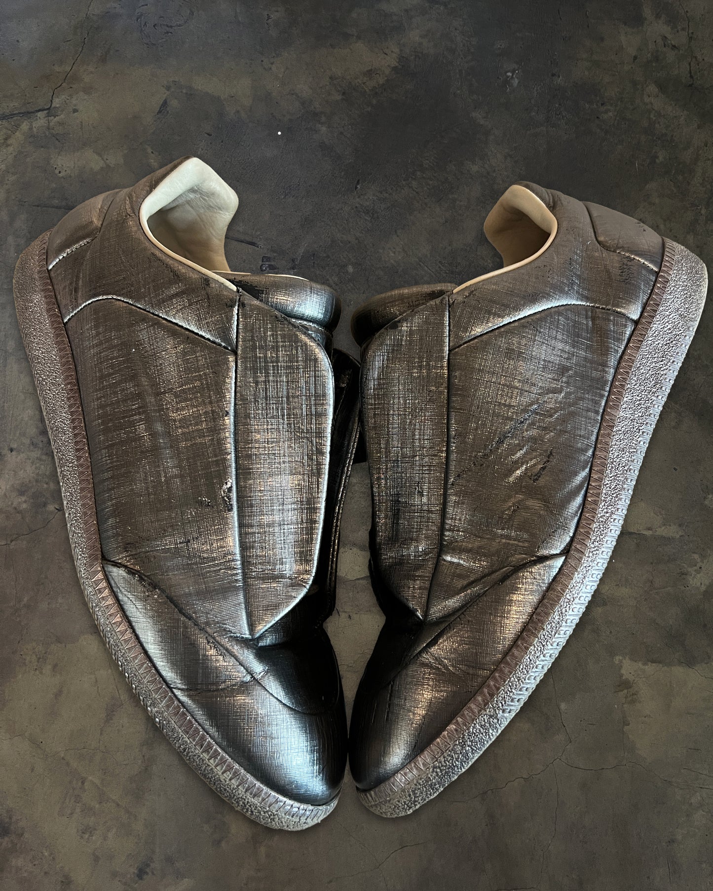 MAISON MARGIELA METALLIC FUTURE LOW