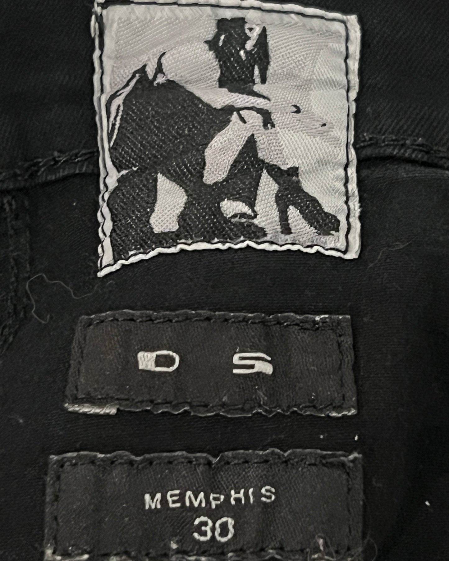 RICK OWENS DRKSHDW FW2014 "MOODY" MEMPHIS DENIM