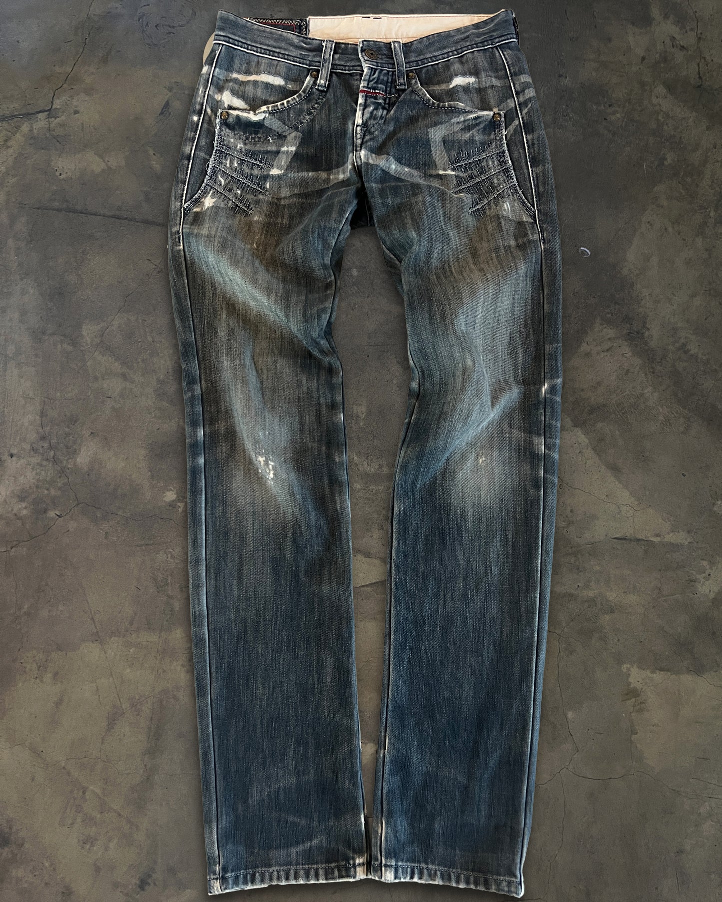 MARITHÉ FRANÇOIS GIRBAUD STAR BACK DENIM