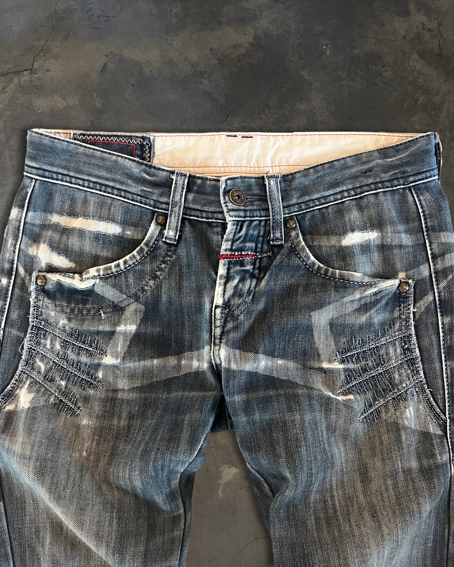 MARITHÉ FRANÇOIS GIRBAUD STAR BACK DENIM