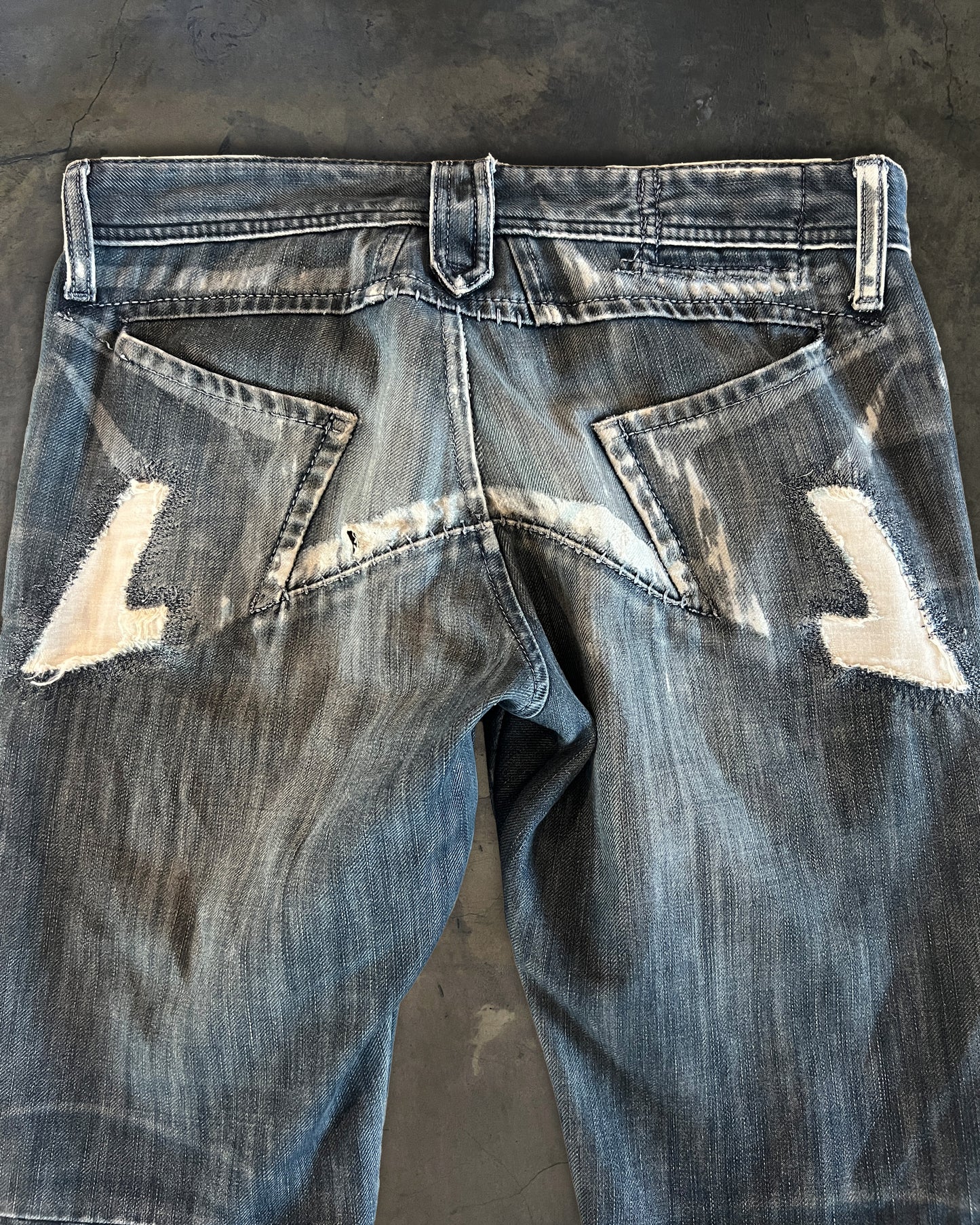 MARITHÉ FRANÇOIS GIRBAUD STAR BACK DENIM