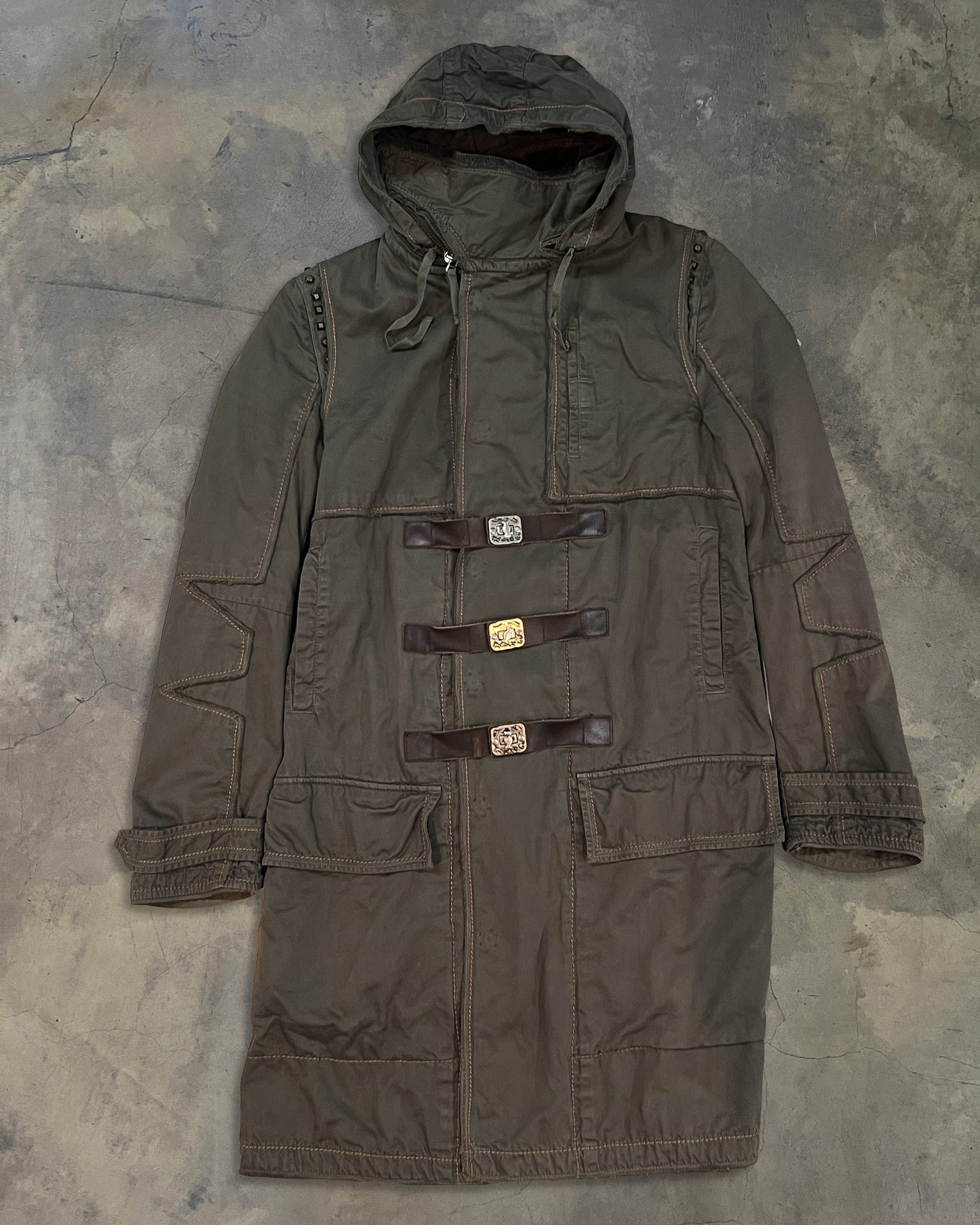 MARITHE FRANCOIS GIRBAUD 90'S COAT