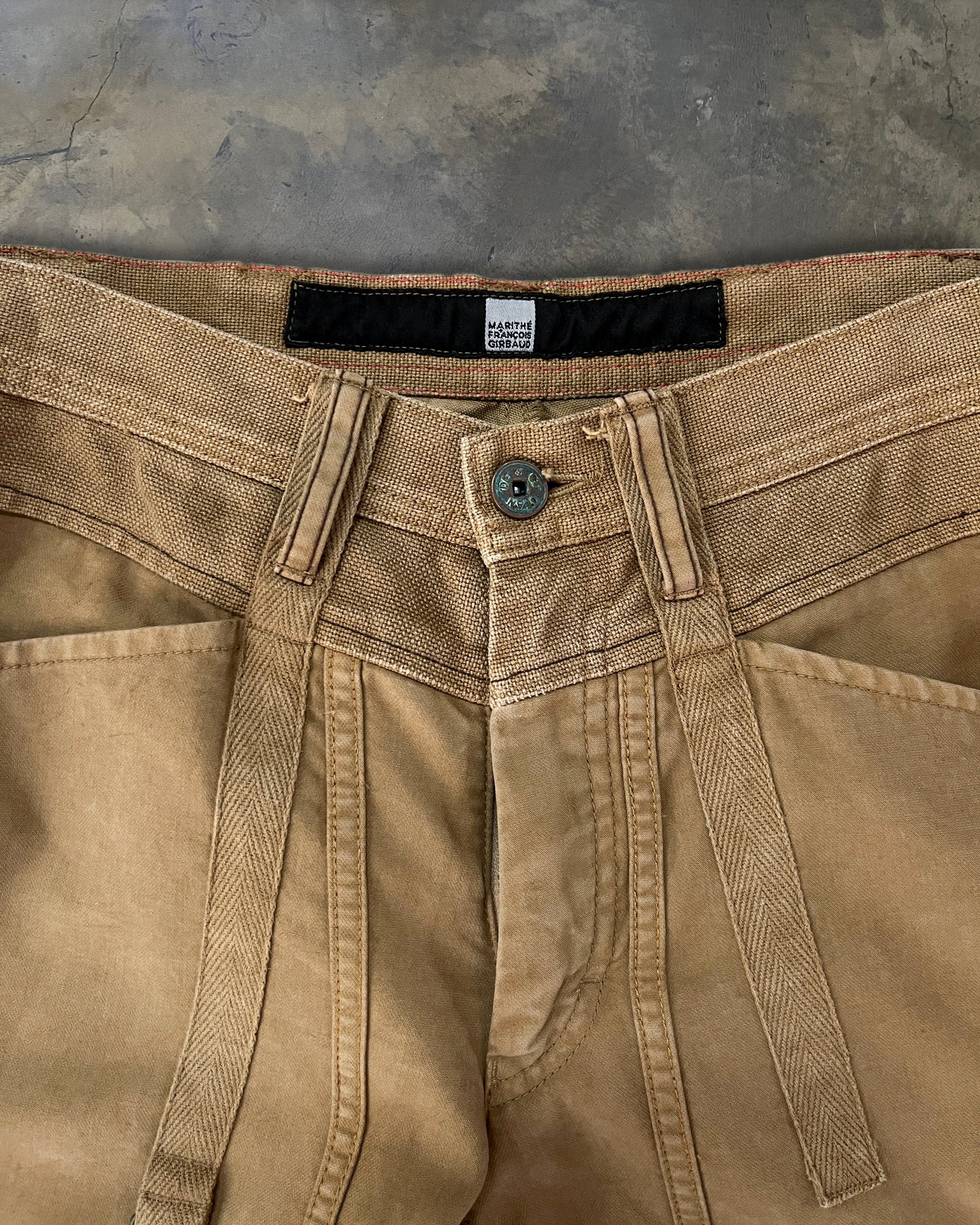 MARITHE FRANÇOIS GIRBAUD CARGO PANTS