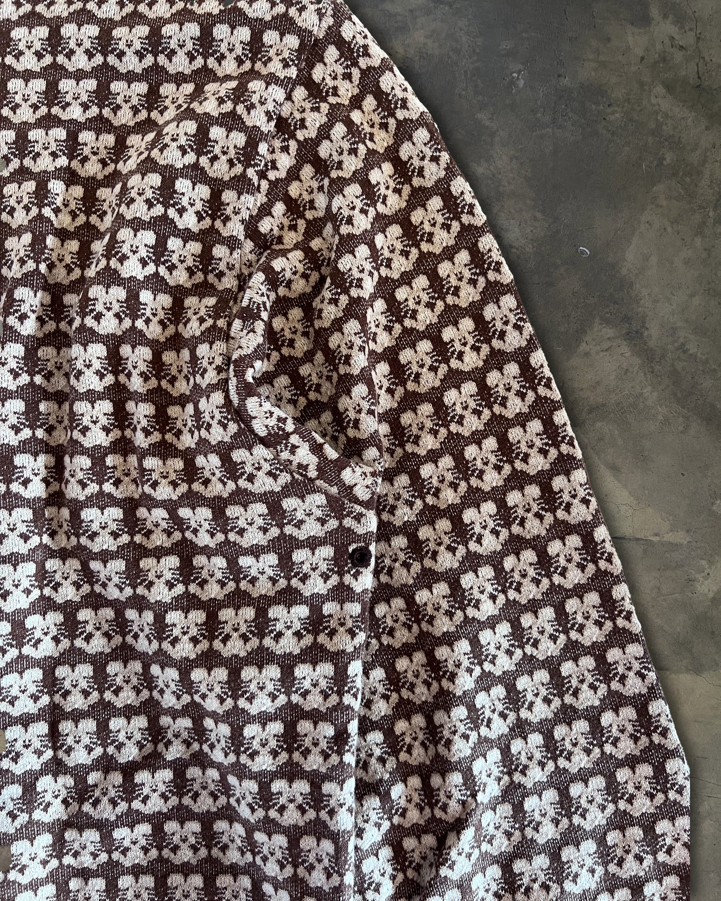 NUMBER (N)INE JACQUARD WEAVE MOUSE LONGSLEEVE