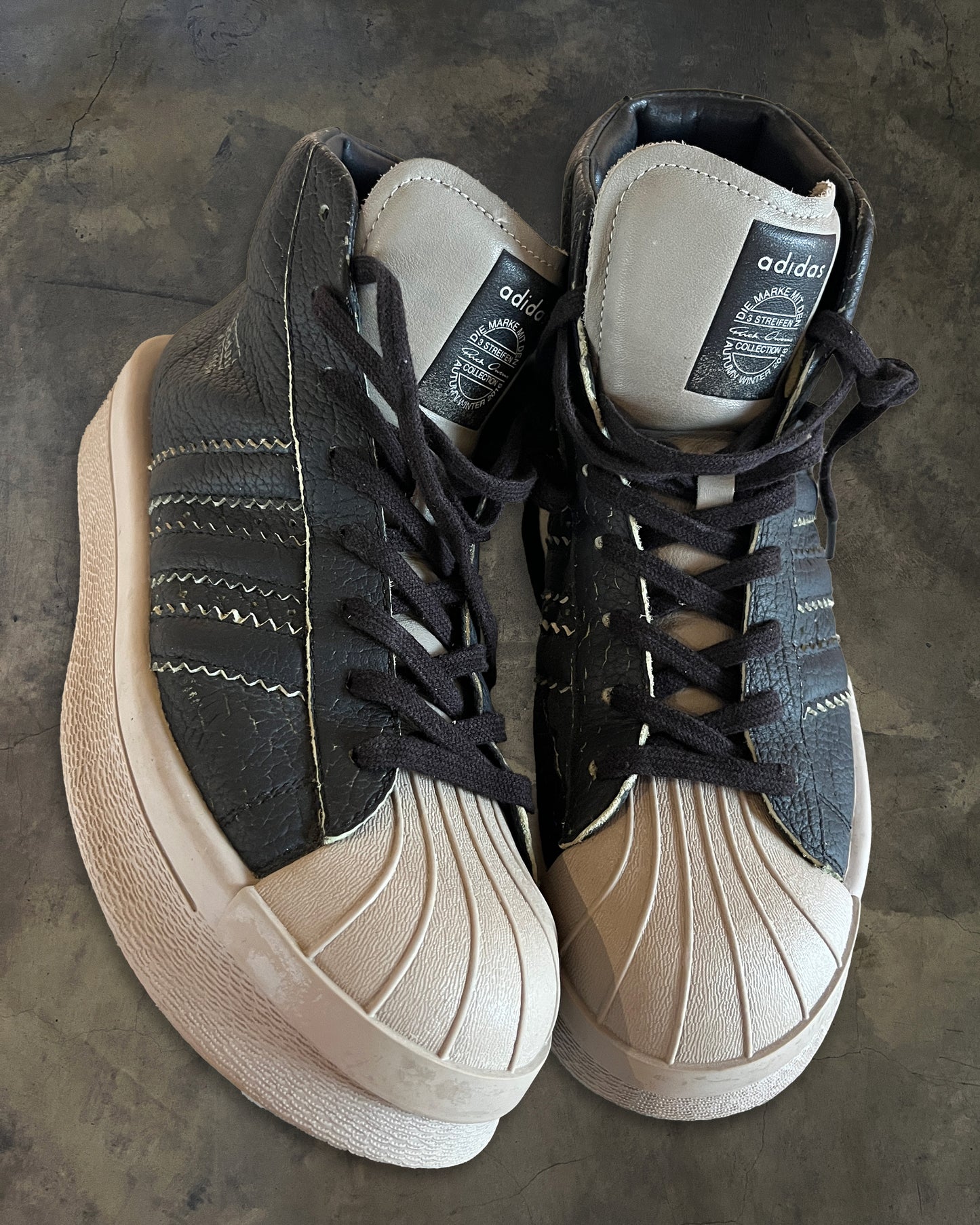 RICK OWENS AW2016 BLACK PEARL MASTODON