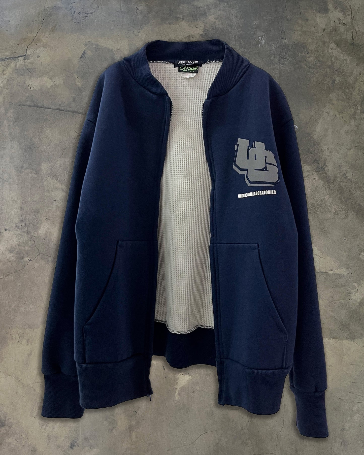 UNDERCOVER X FUTURA 1990's THERMAL SWEAT BOMBER