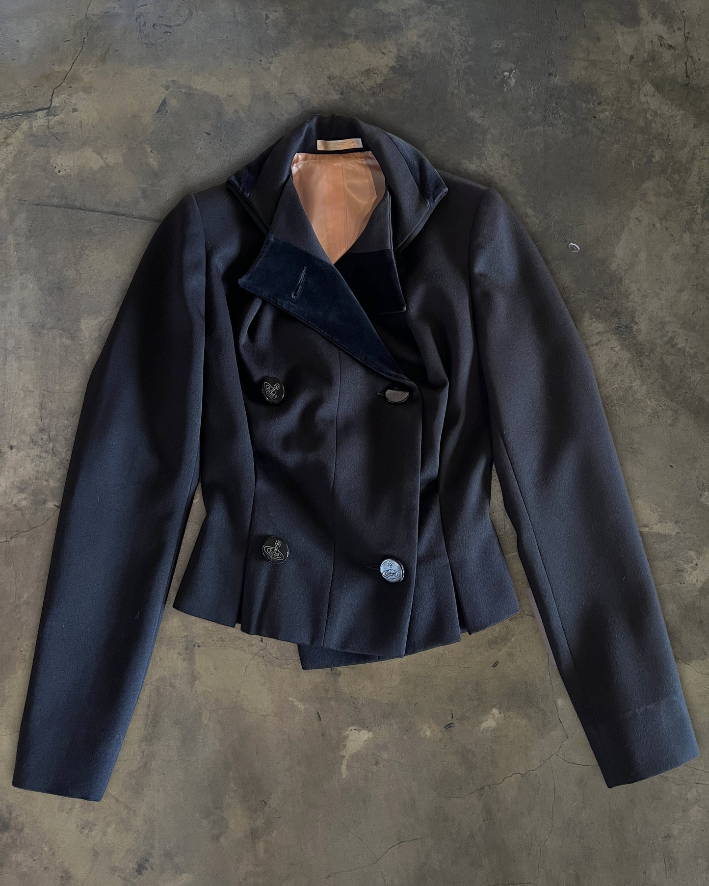RUNWAY VIVIENNE WESTWOOD PEPLUM BLAZER