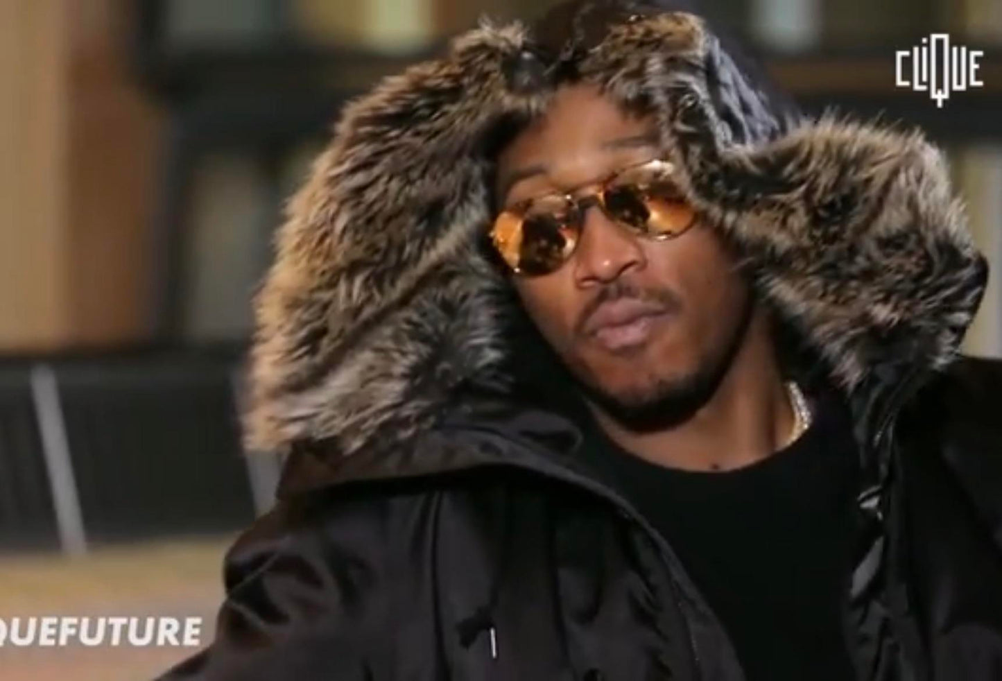 G.O.A RACCOON FUR PARKA WITH DETACHABLE HOOD