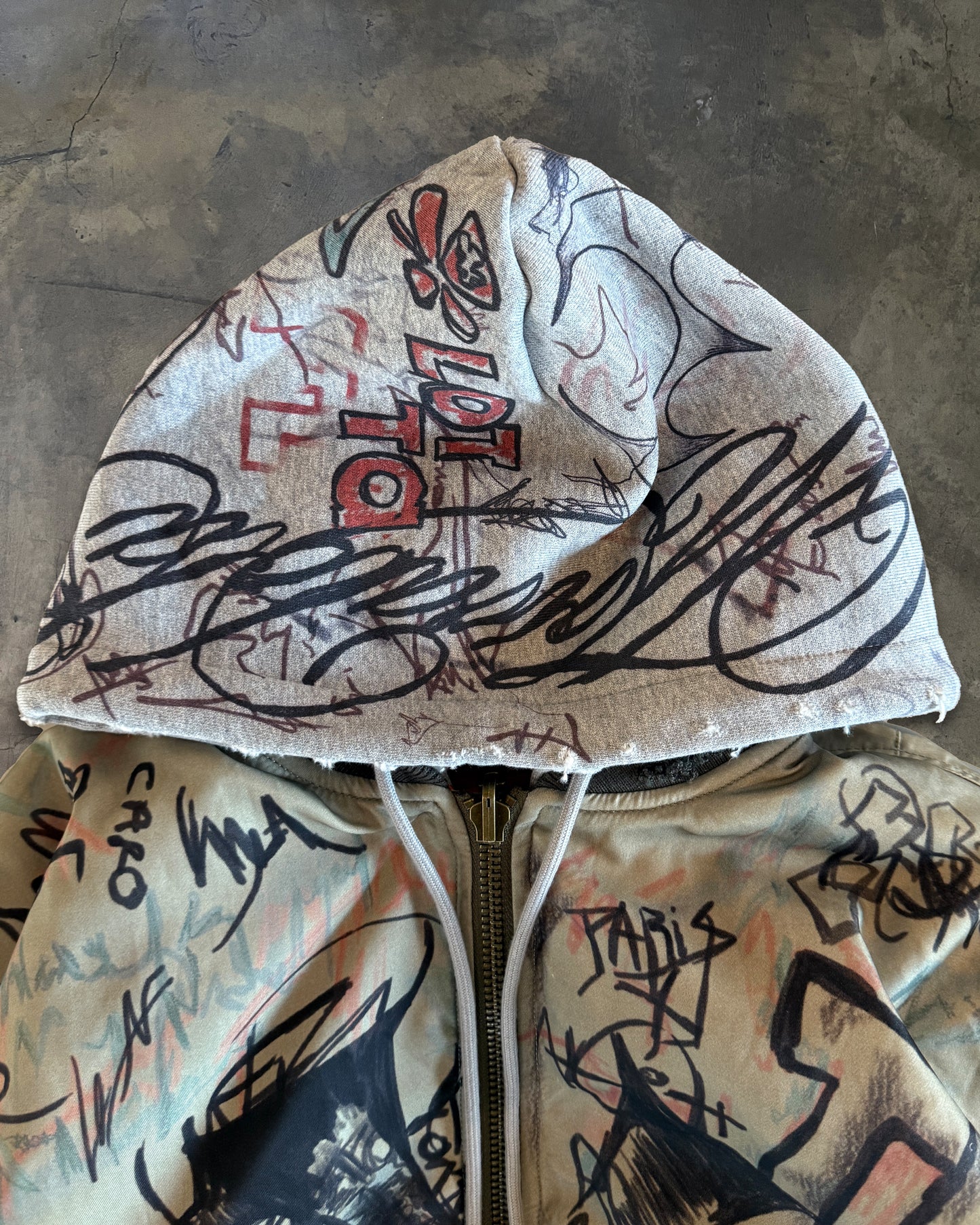 MOWALOLA GRAFFITI REVERSIBLE BOMBER M